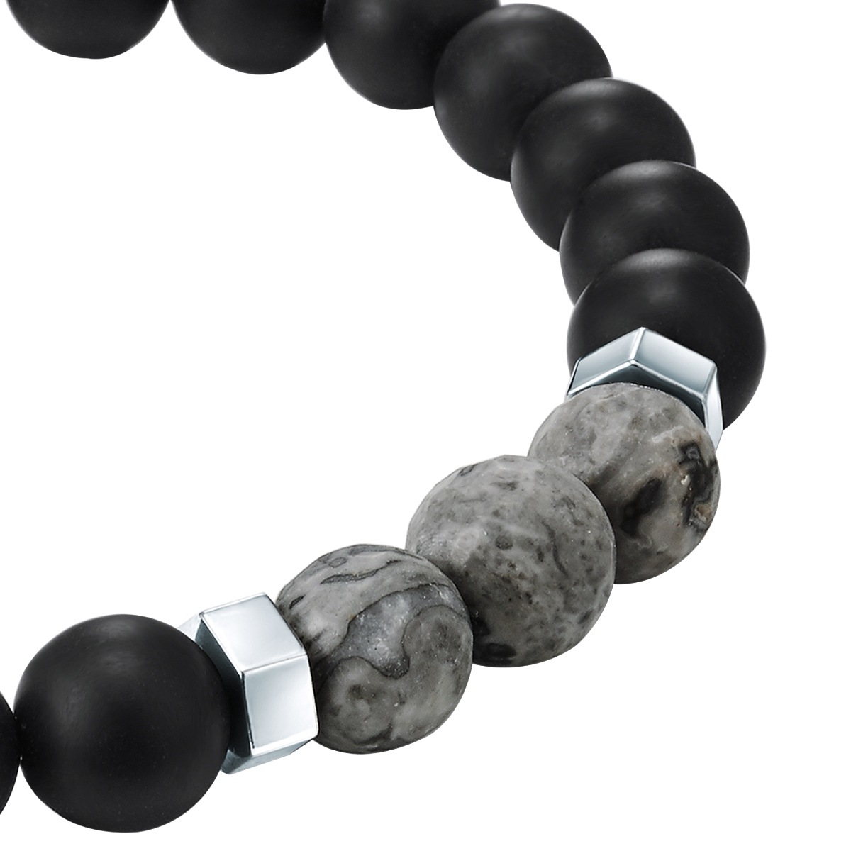 True Rebels Armband »LL984«, (1 tlg.), mit Edelsteinen