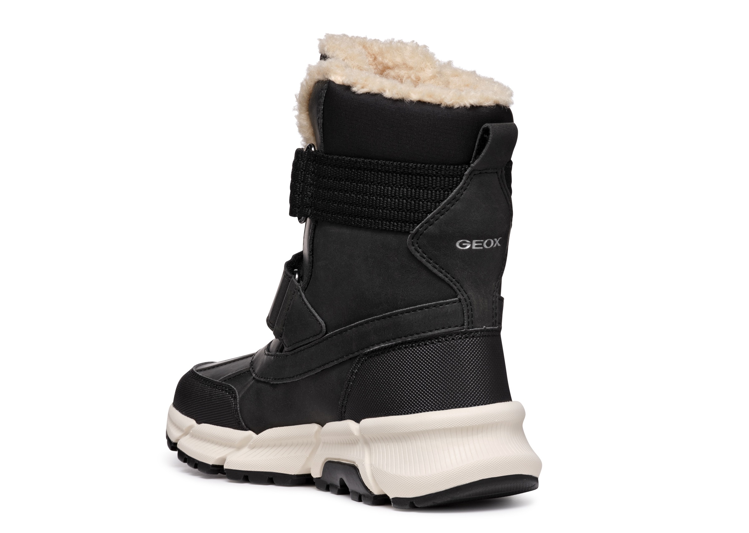 Geox Winterstiefel »J FLEXYPER PLUS BOY«, Snowboots, Klettstiefel mit Warmfutter, Größenschablone zum Download