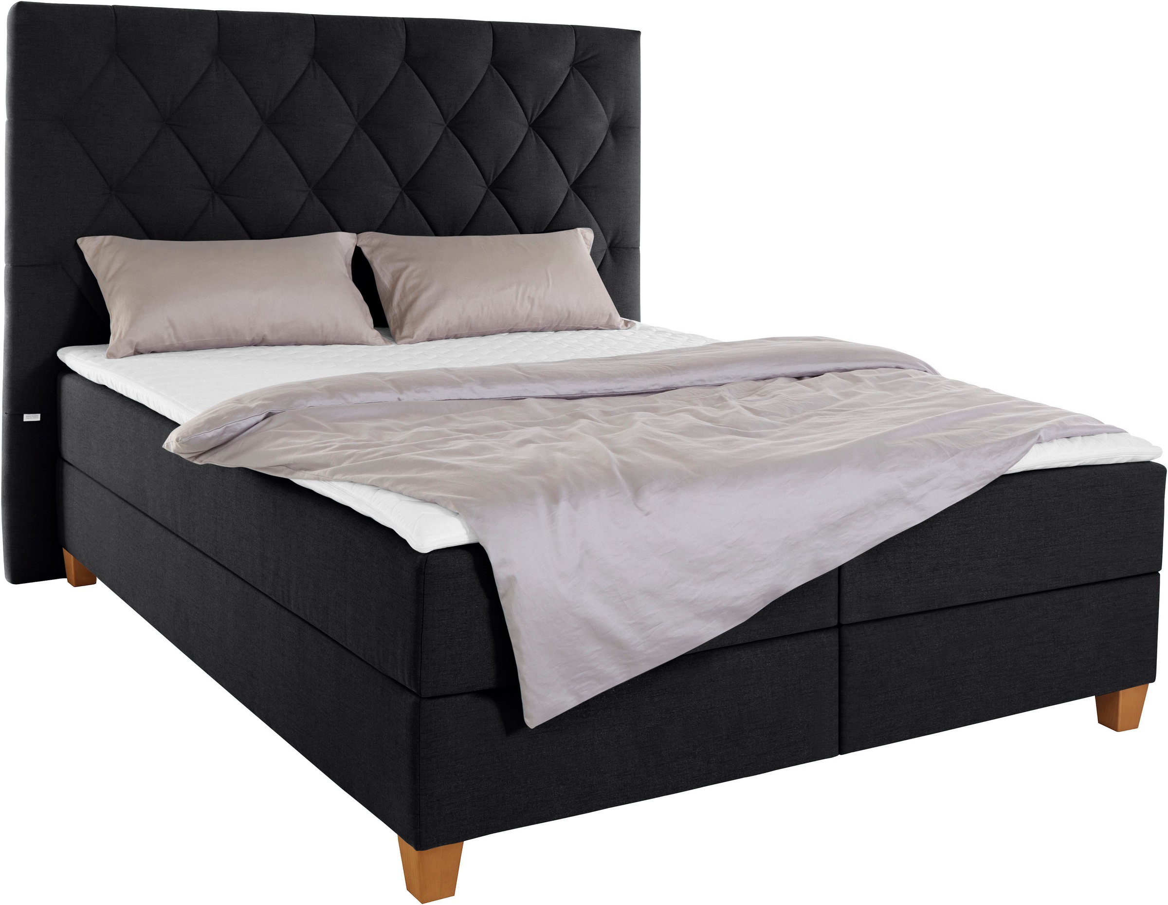 Guido Maria Kretschmer Home&Living Boxspringbett "Harmones hoch", in 3 Brei günstig online kaufen