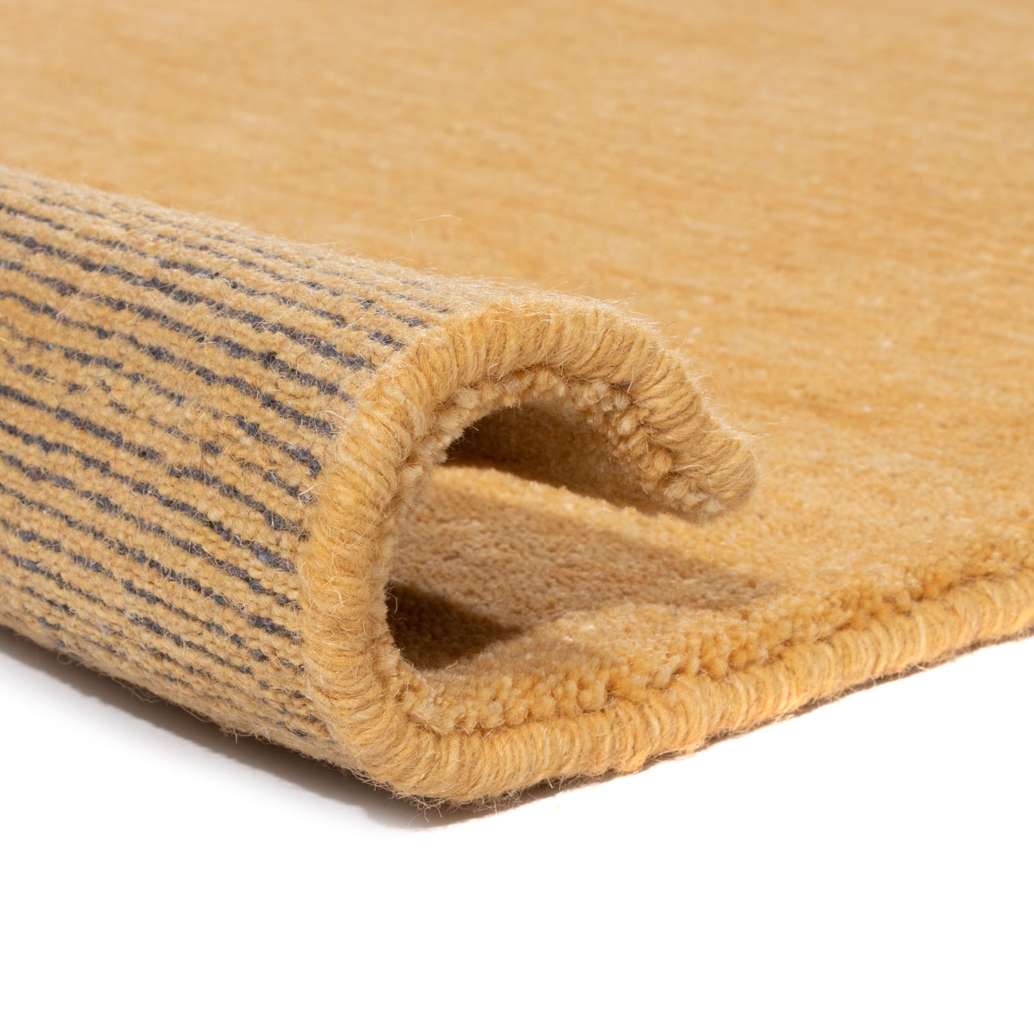 morgenland Wollteppich »Uni - Gabbeh Teppich - Softy«, rechteckig, 1,6 mm H günstig online kaufen