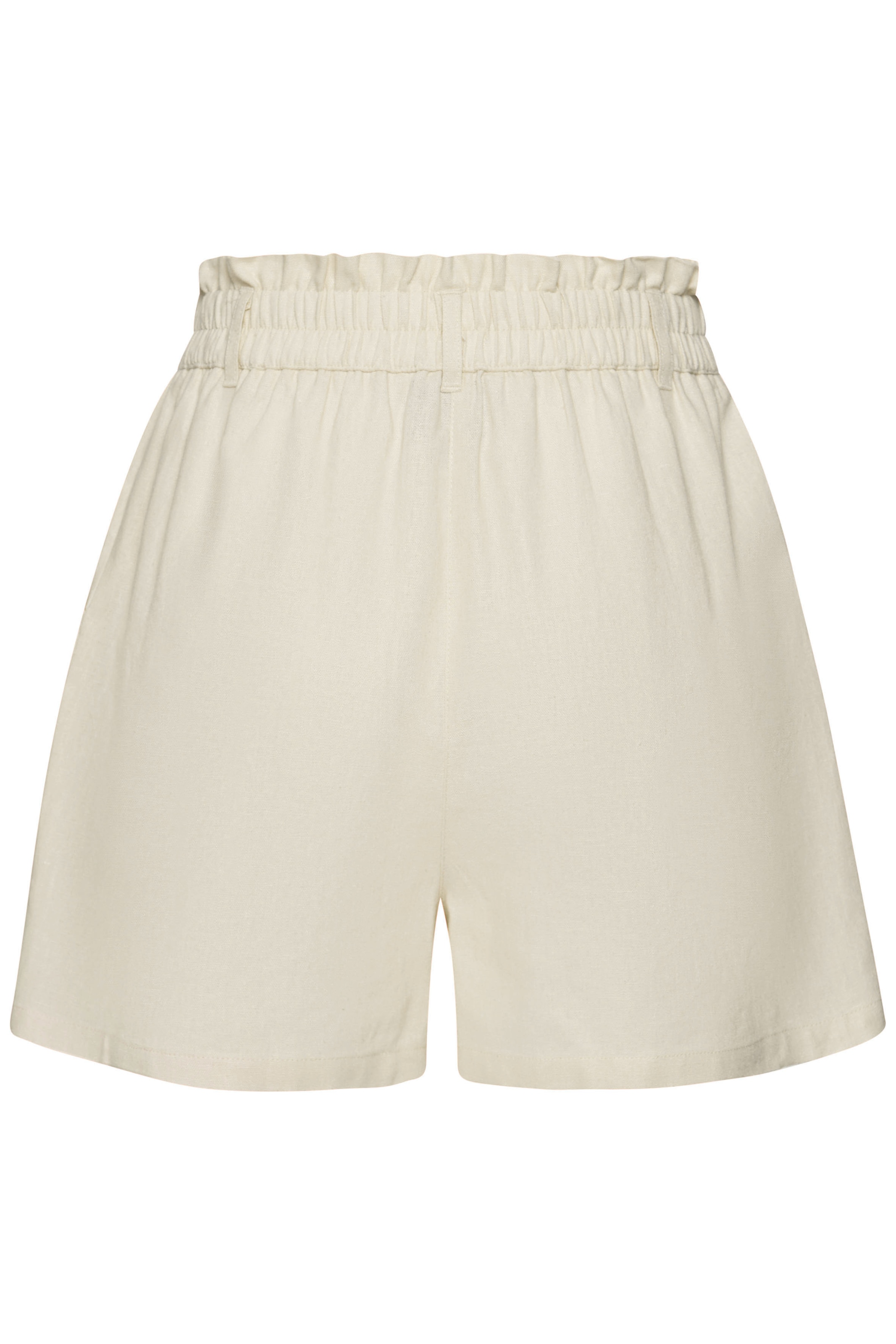 Buffalo Shorts, mit Leinenanteil, luftige kurze Hose mit Taschen, Sommer Shorts