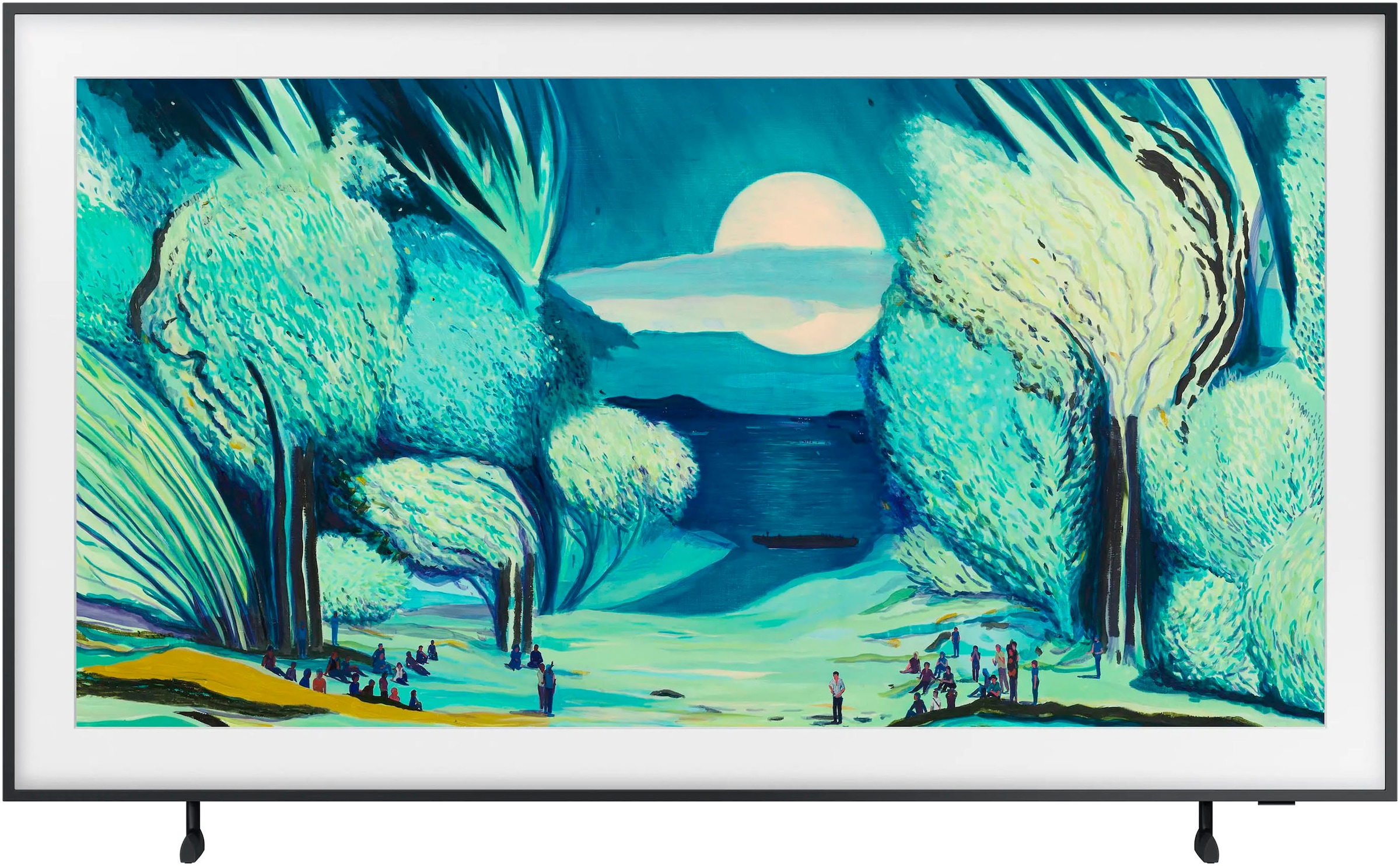 Samsung QLED-Fernseher »GQ65LS03FAU«, 4K Ultra HD, Smart-TV, The Frame, Mattes Display, Art Mode, Austauschbare Rahmen, Dolby Atmos