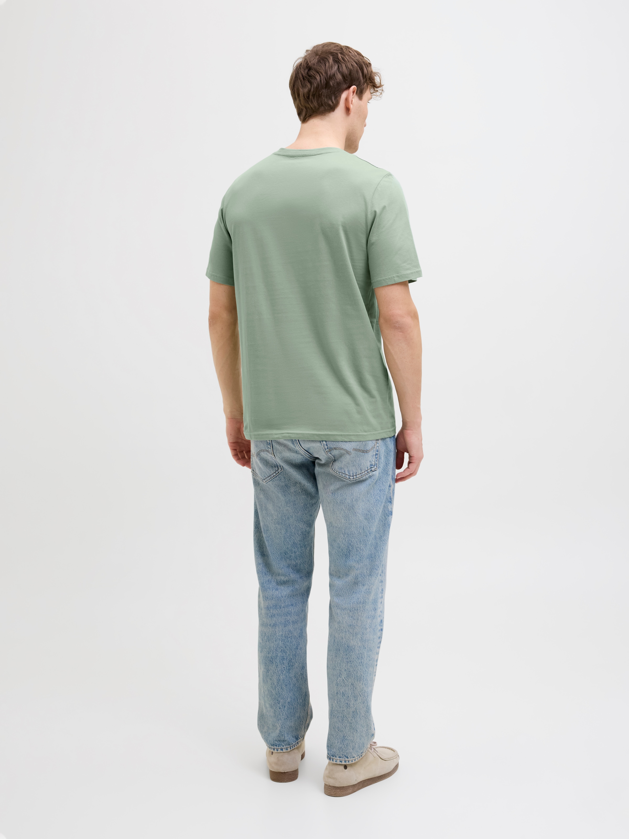 Jack & Jones Rundhalsshirt »JJSIMON TEE SS CREW NECK«