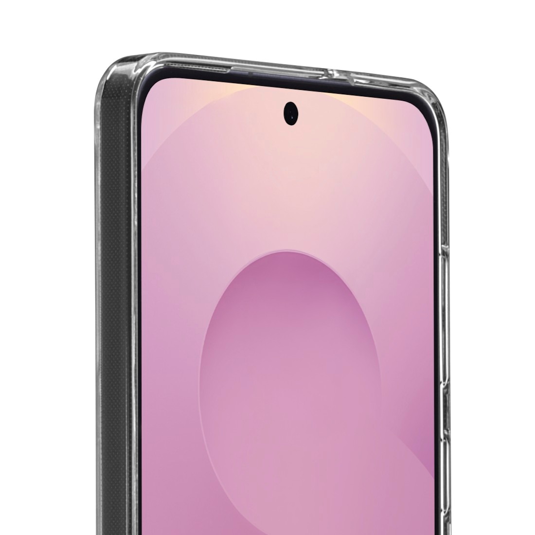 Hama Smartphone-Hülle »Handyhülle f Galaxy S25 Edge (durchsichtig, kratzfest, ohne Vergilben)«