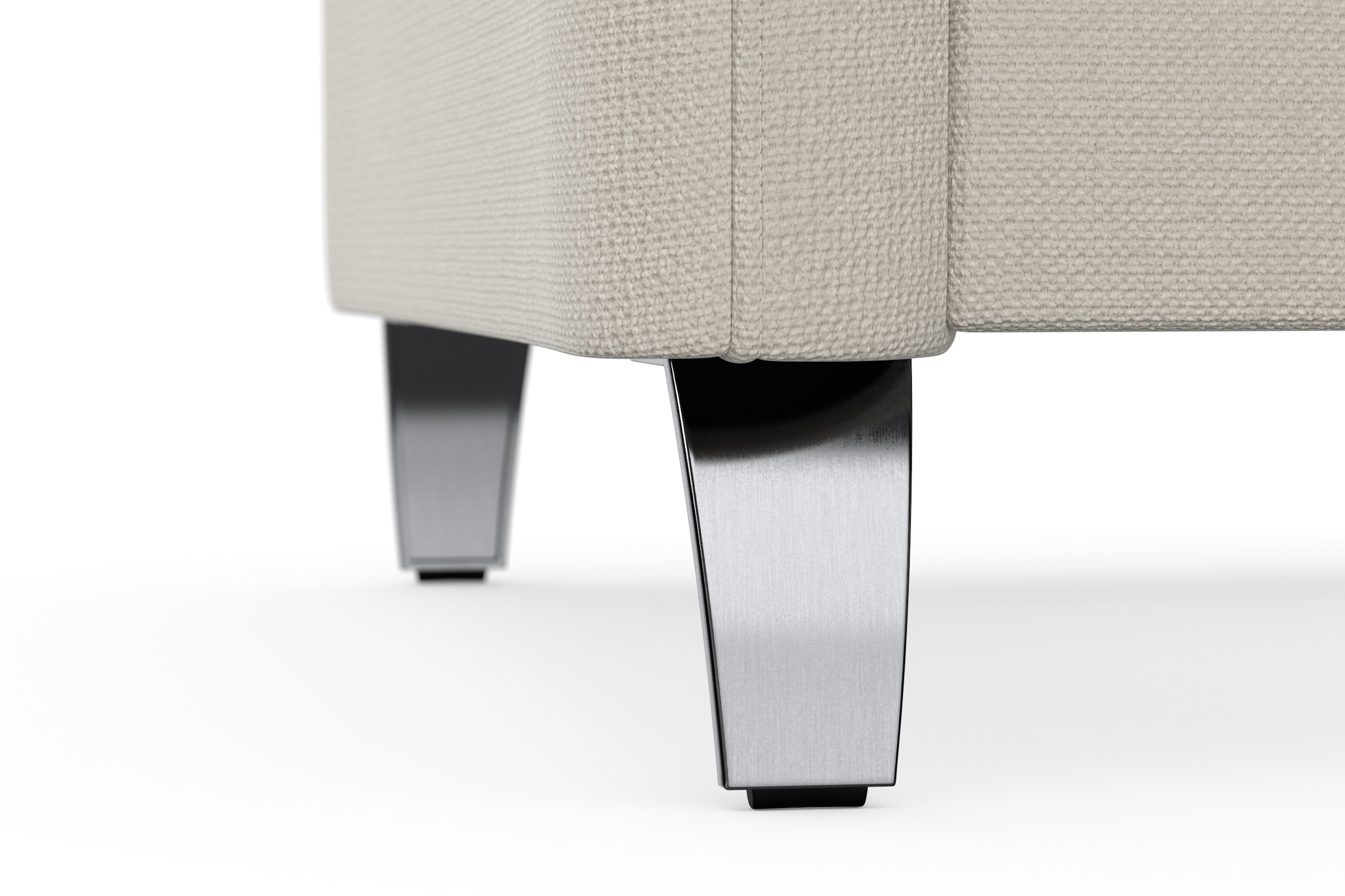 sit&more Ecksofa »Grenoble L-Form mit Federkern«, wahlweise mit Bettfunktion, Bettkasten, Arm- und Kopfteilverstellung