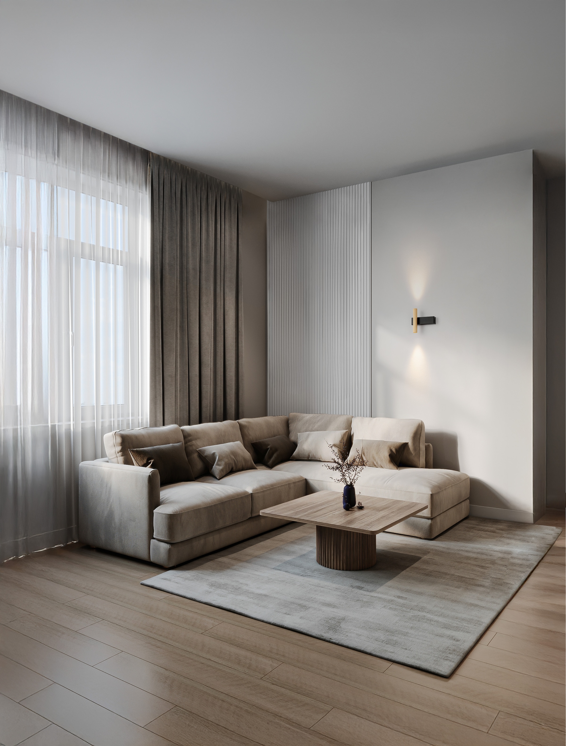 Nova Luce Wandleuchte »OKEN«, 2 flammig