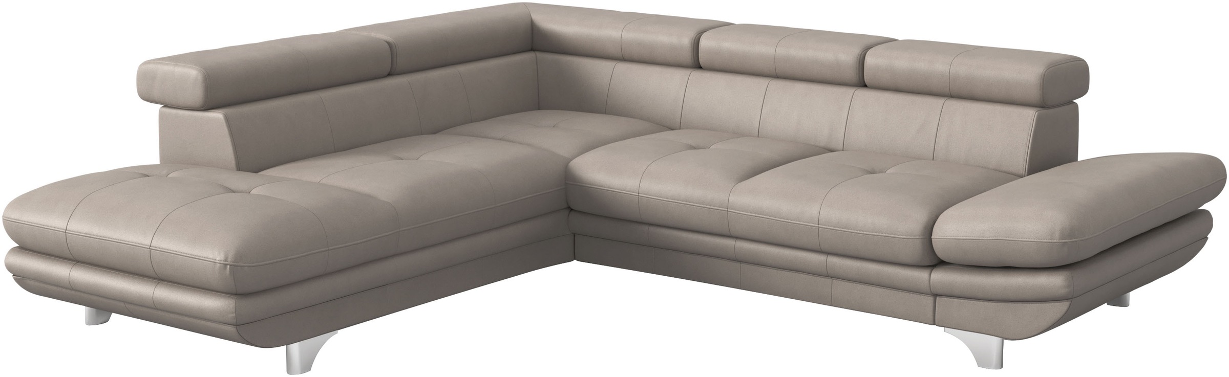 COTTA Ecksofa »Enterprise L-Form«, mit Arm- & Kopfteilverstellung, wahlweis günstig online kaufen