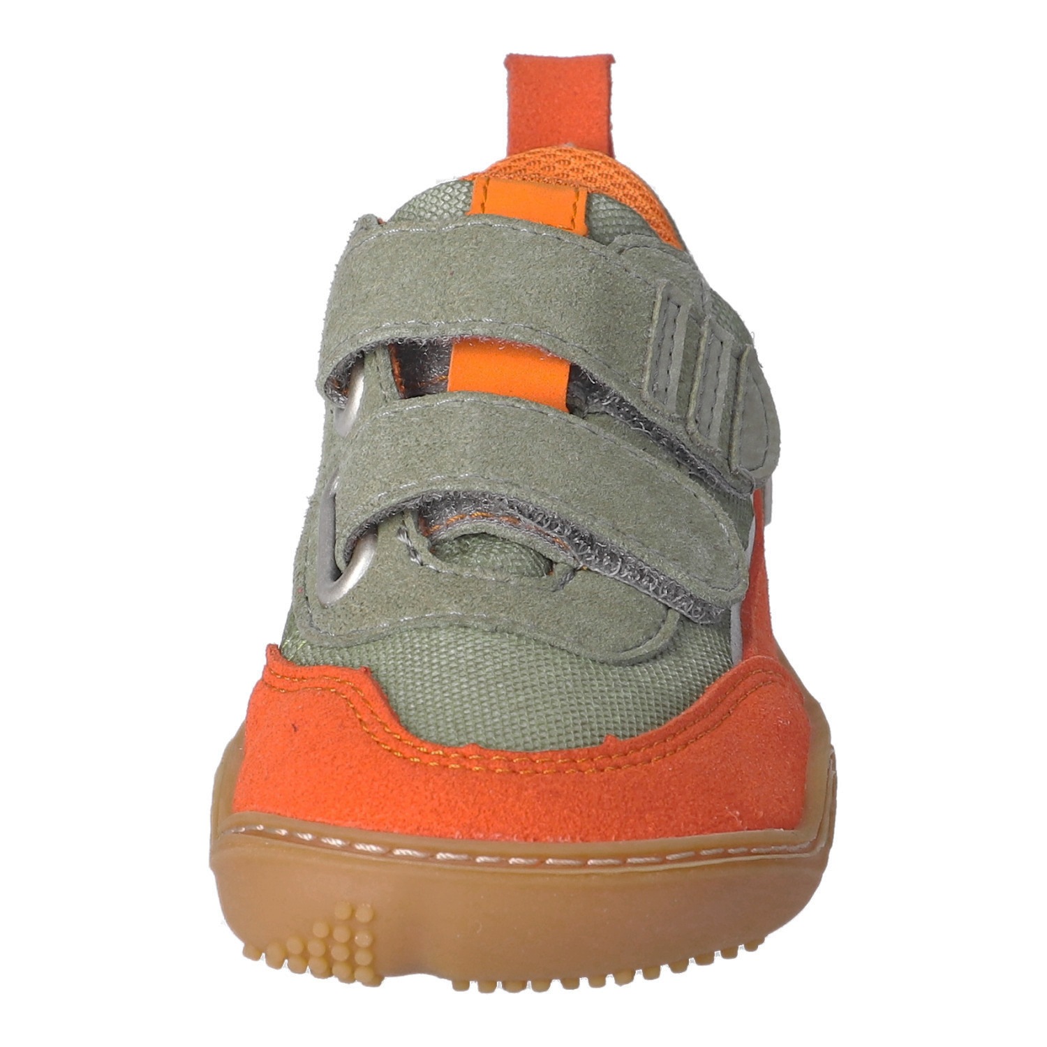 qnuffs Barfußschuh »Erle«  Klettschuh, Halbschuh, Sneaker mit Kontrastbesätzen