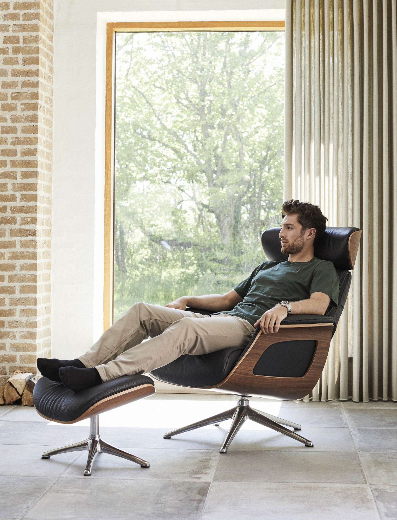 FLEXLUX Fußhocker Clement, für Beinauflage zur besseren Entspannung günstig online kaufen