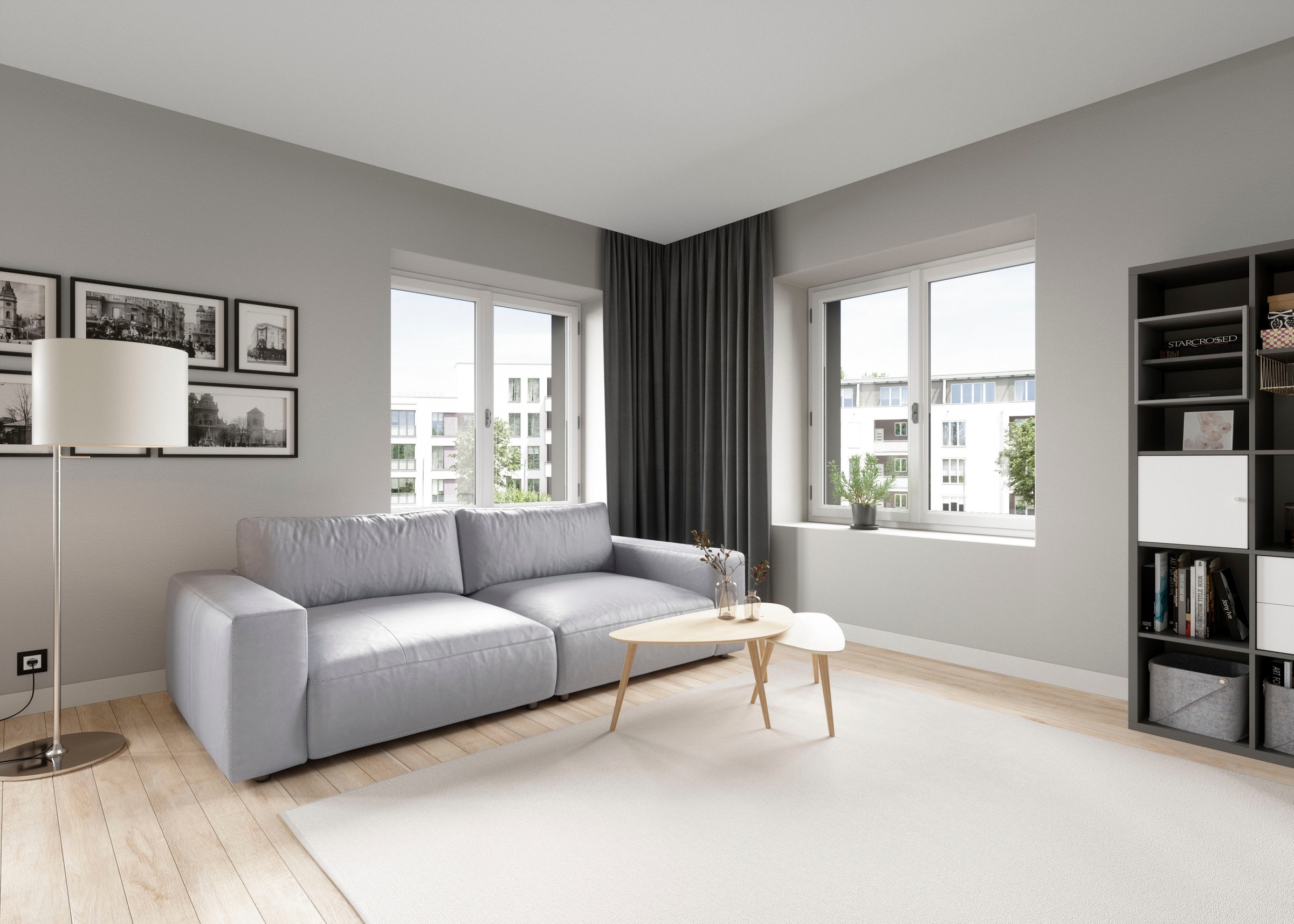 Musterring Big-Sofa »LUCIA«, in vielen Qualitäten und 4 unterschiedlichen Nähten, 2,5-Sitzer