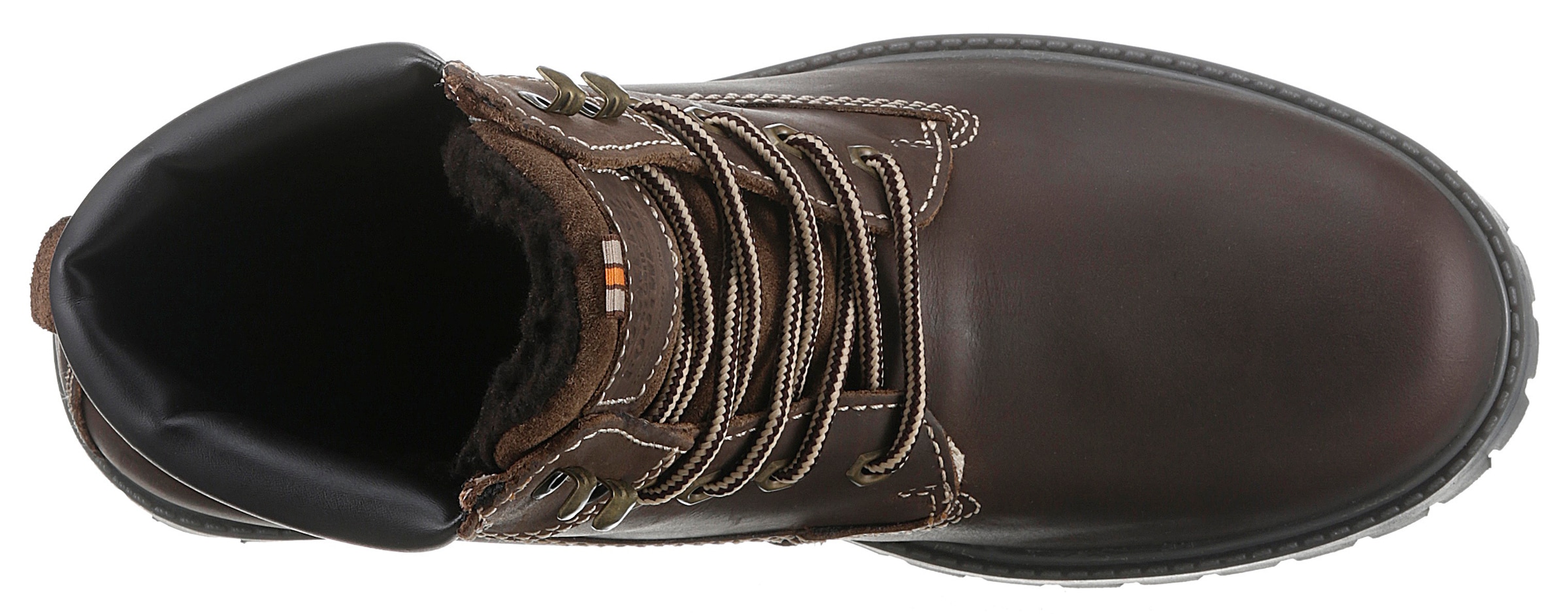 Dockers by Gerli Winterboots  Workerboots, Schnürstiefel mit Blockabsatz