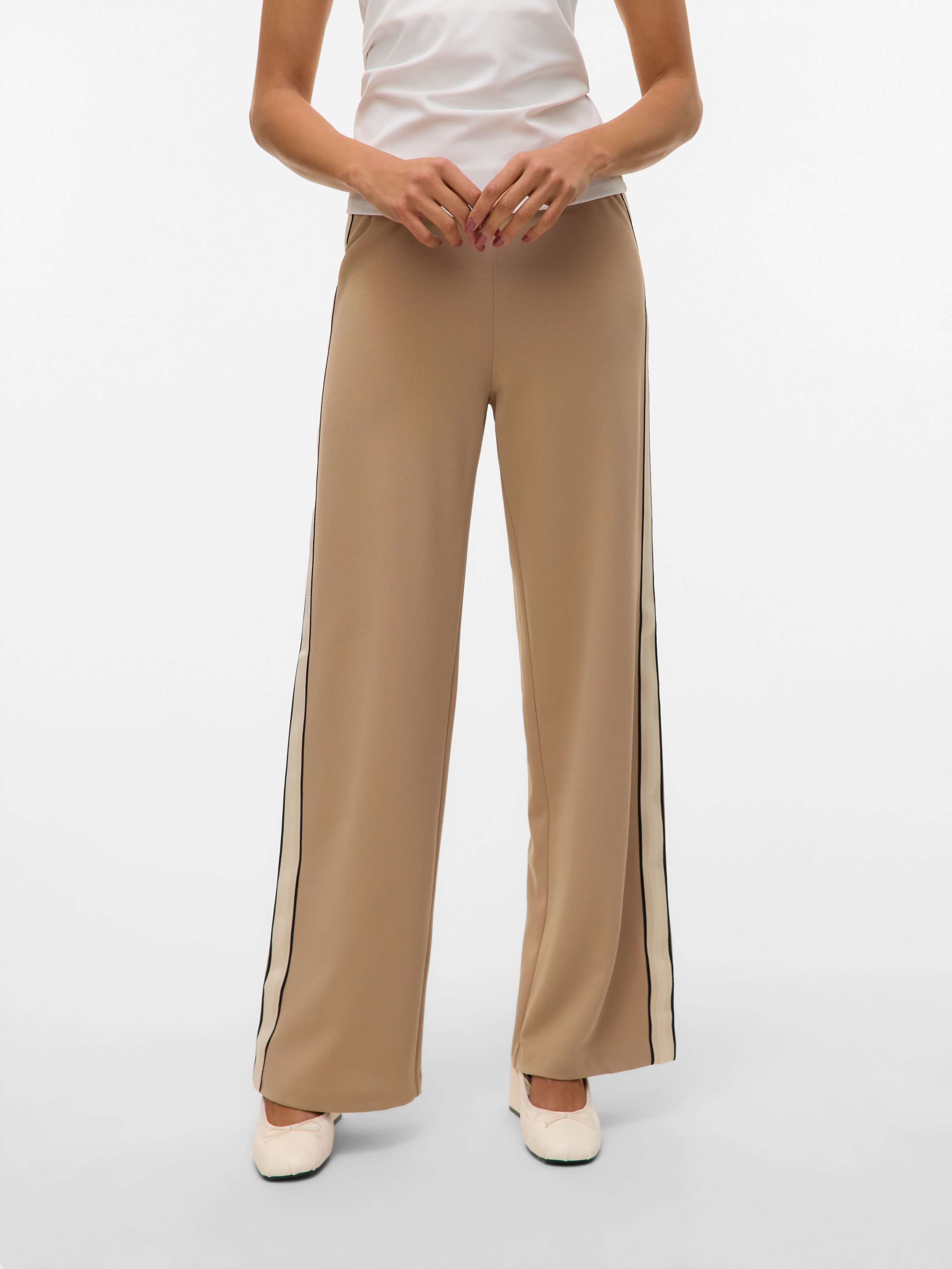 Vero Moda Anzughose »VMBERLIN MW WIDE PANEL PANT NOOS«