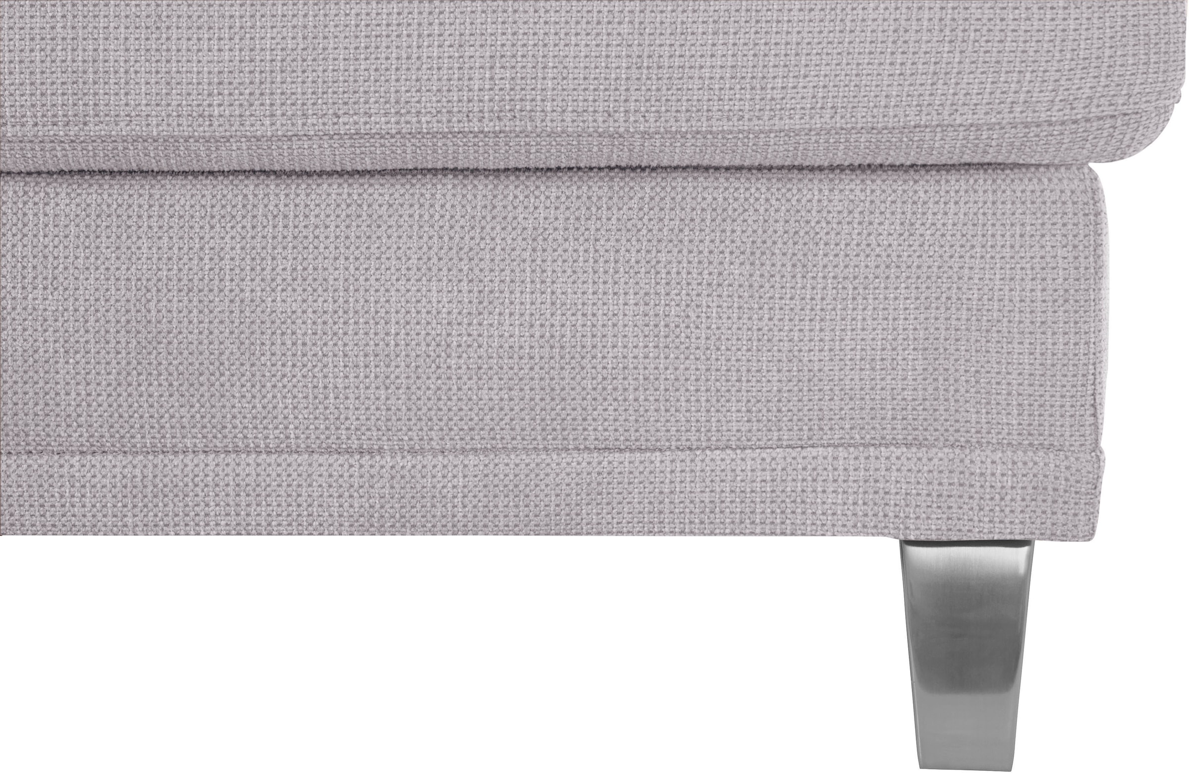 sit&more Ecksofa »Clio L-Form«, wahlweise mit Bettfunktion oder Vorziehsitz und Bettkasten, Federkern