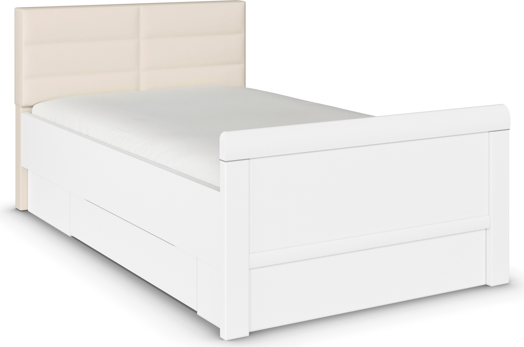 rauch Stauraumbett »Bett Einzelbett Stollenbett Bettkästen EVELYN«, in Komf günstig online kaufen