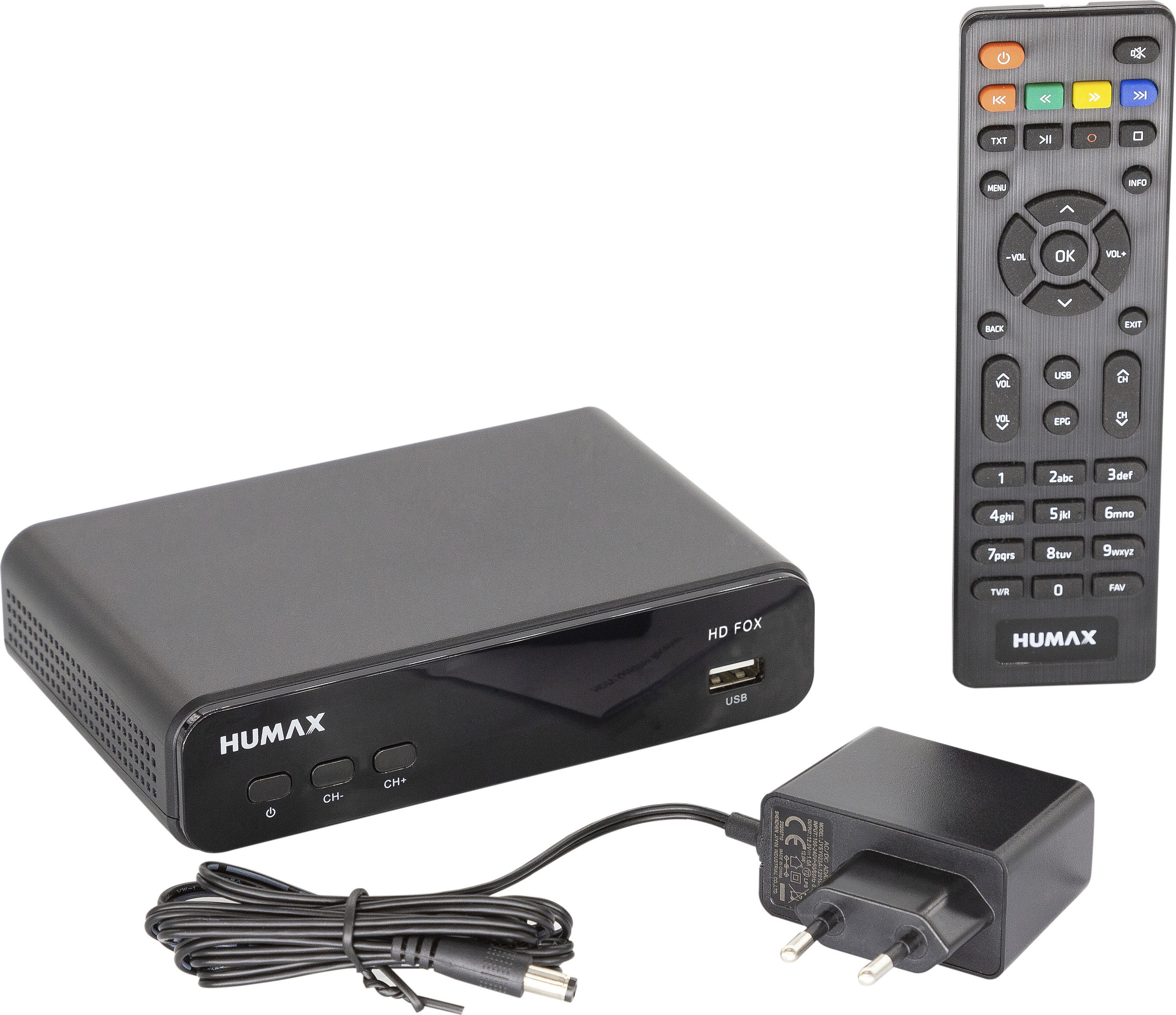 Satellitenreceiver »HD Fox Digitaler«, (USB PVR Ready)
