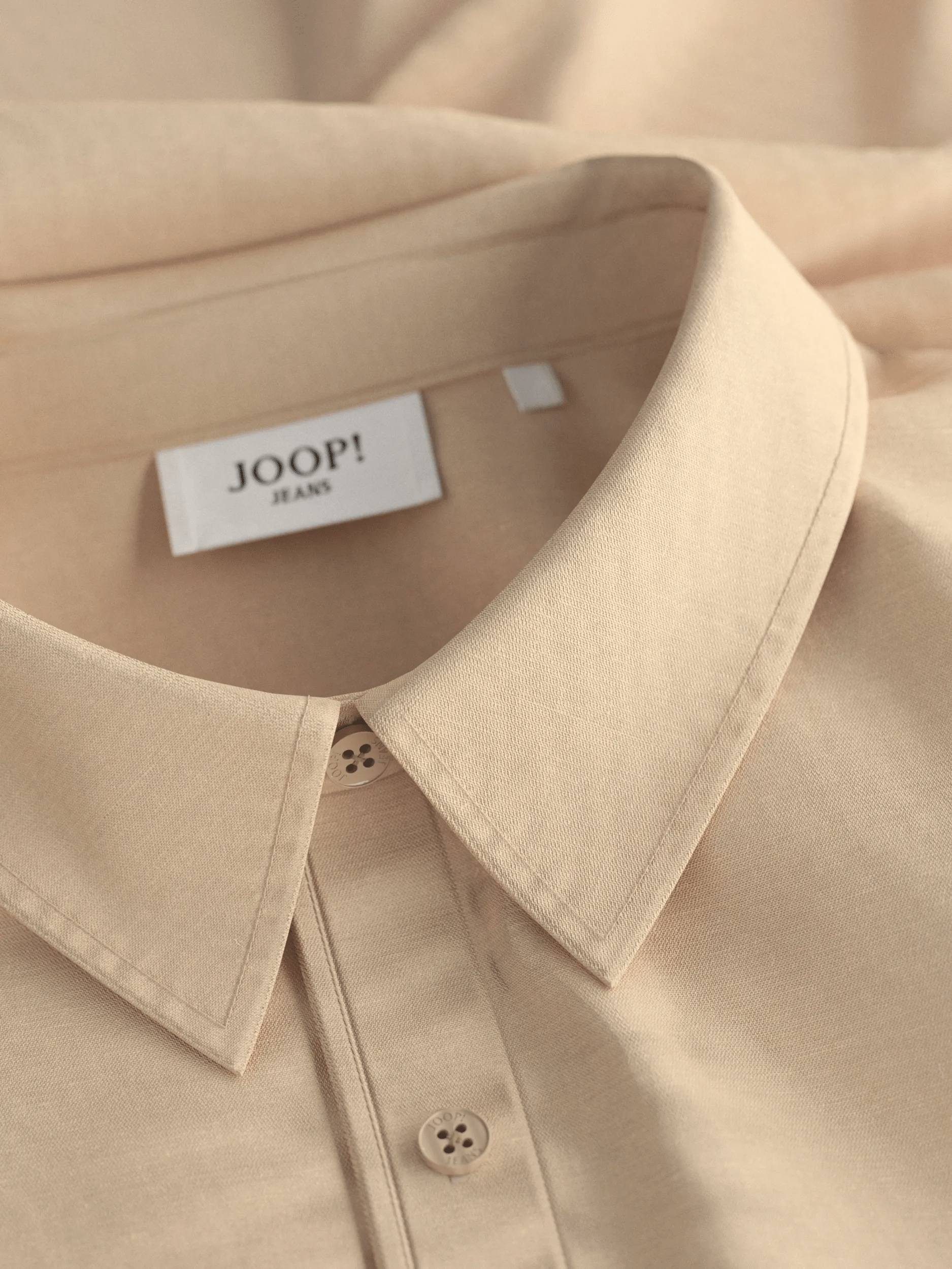 Joop Jeans Kurzarmbluse »Biddy« mit elastischen Bündchen