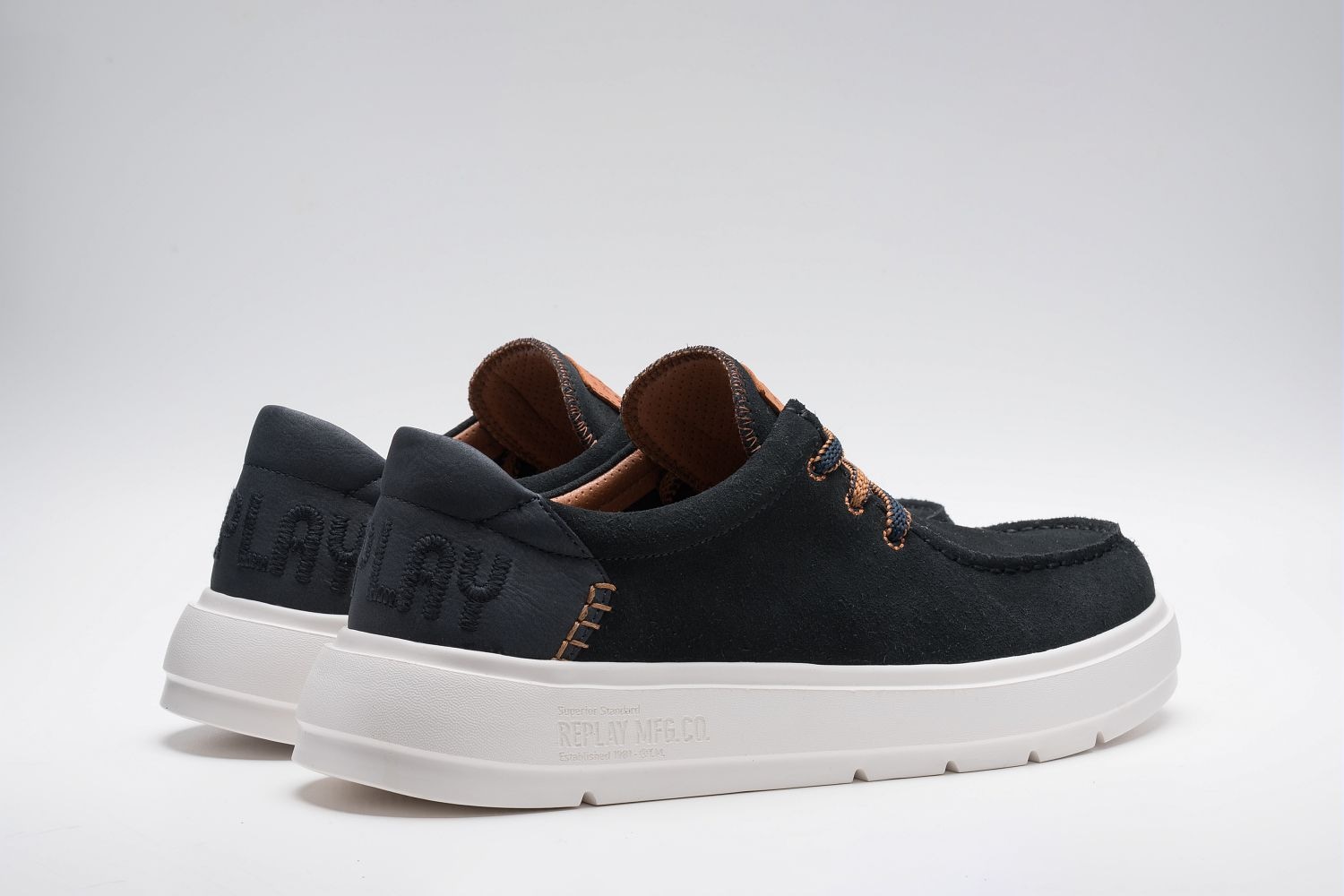 Replay Schnürschuh  Mokassin, Halbschuh, Casual-Sneaker mit gepolstertem Schaftrand