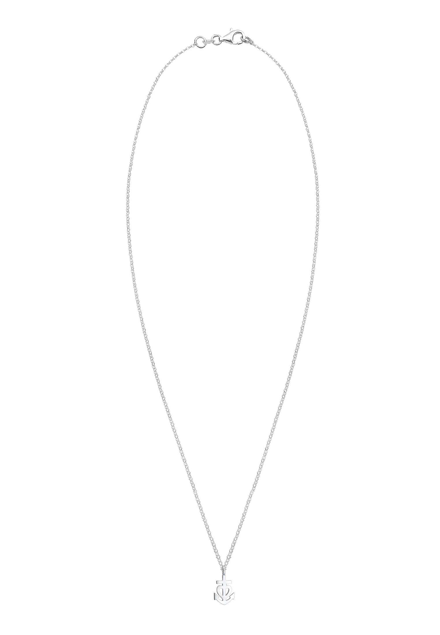 Elli Kette mit Anhänger »Anker Herz Kreuz 925 Sterling Silber«