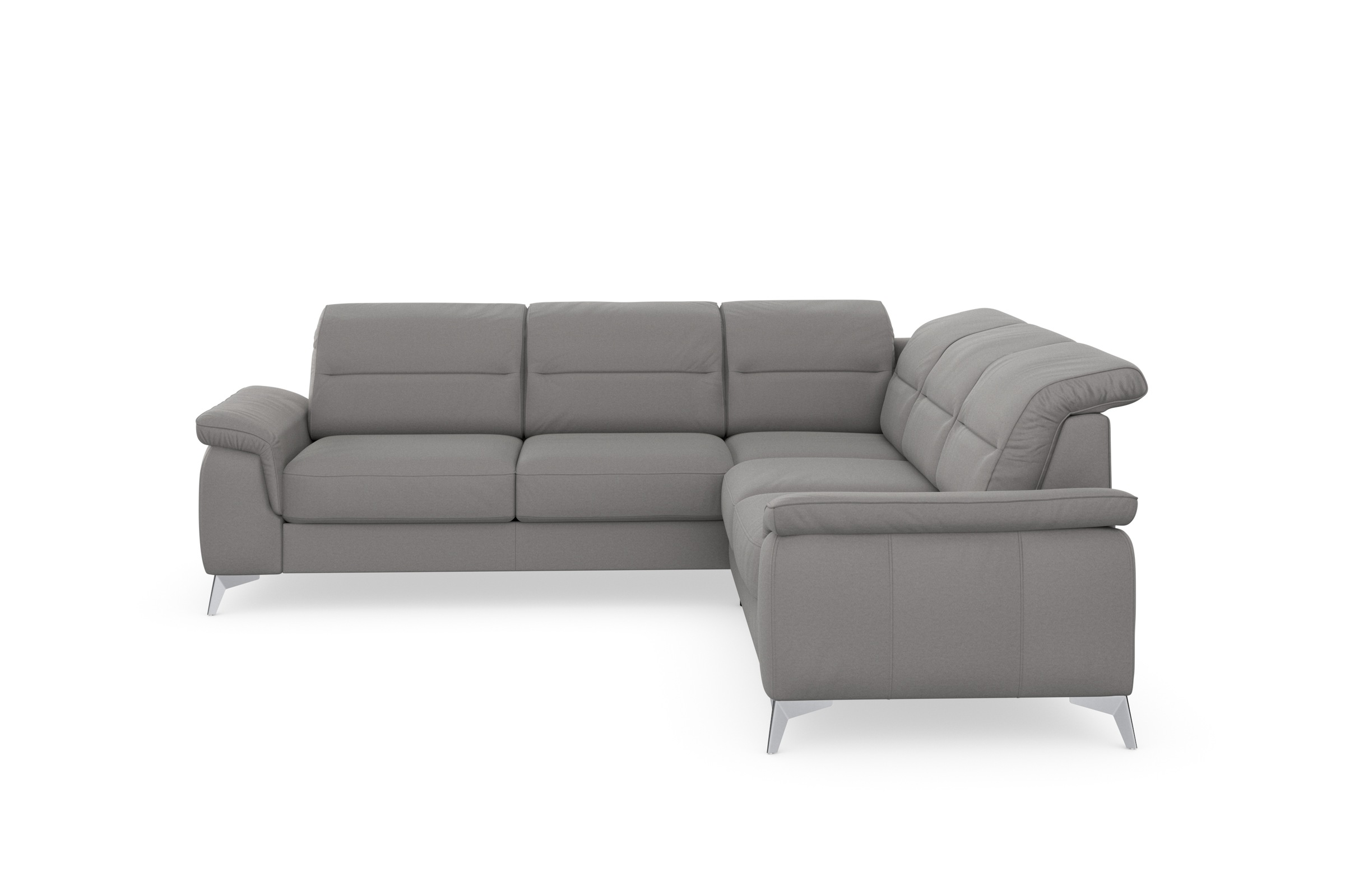sit&more Ecksofa »Sinatra L-Form«, optional mit Kopfteilverstellung und Armteilfunktion