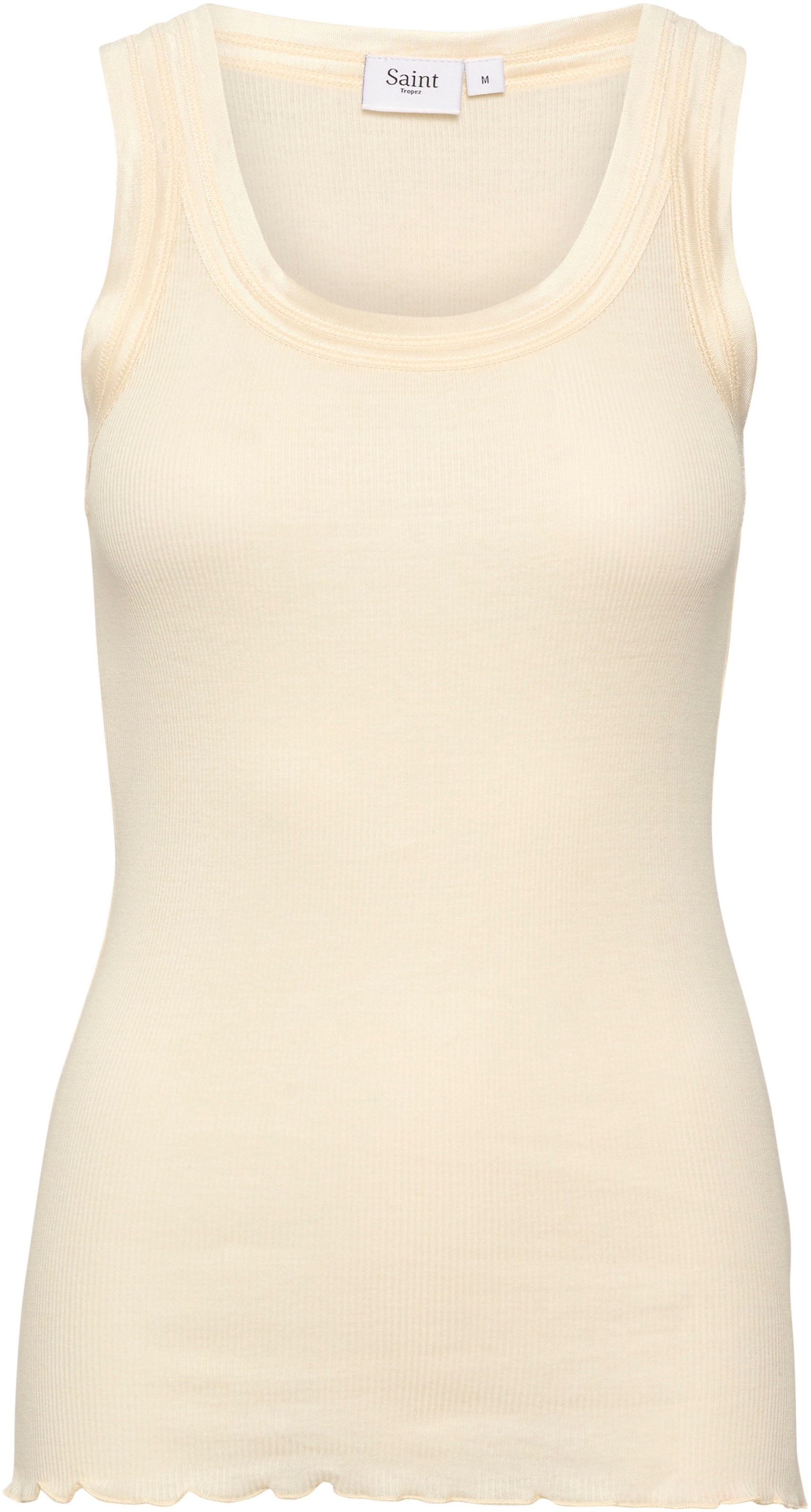 Saint Tropez Tanktop »SZ-MAYA TANK TOP« mit Seidenanteil