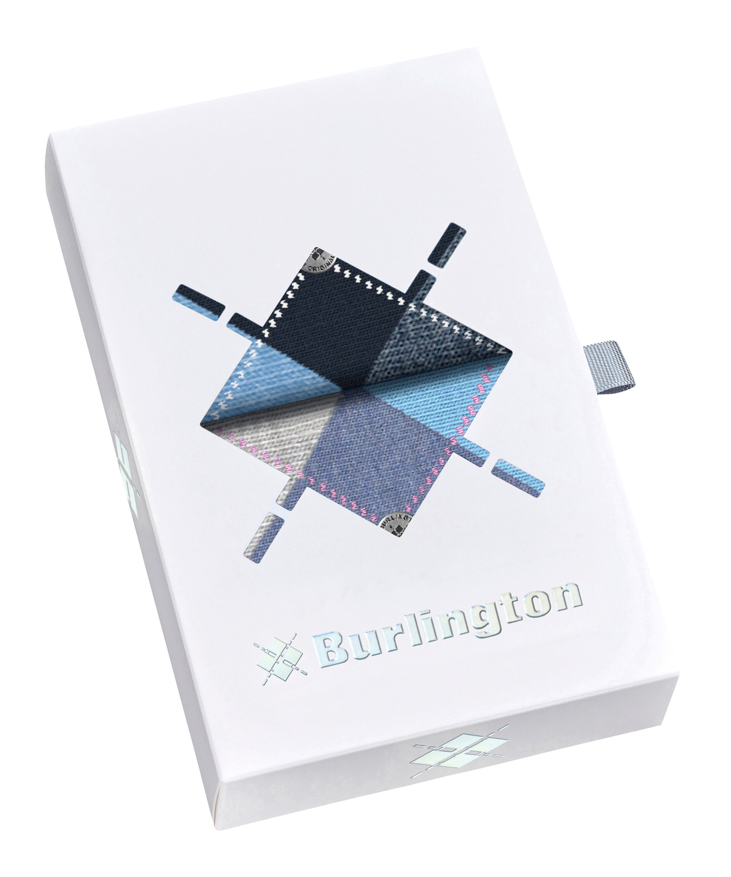Burlington Socken »Basic Gift Box« 2 Paar,  Gift-Box, Argyle-Design, Burlington-Clip, Einheitsgröße 36-41