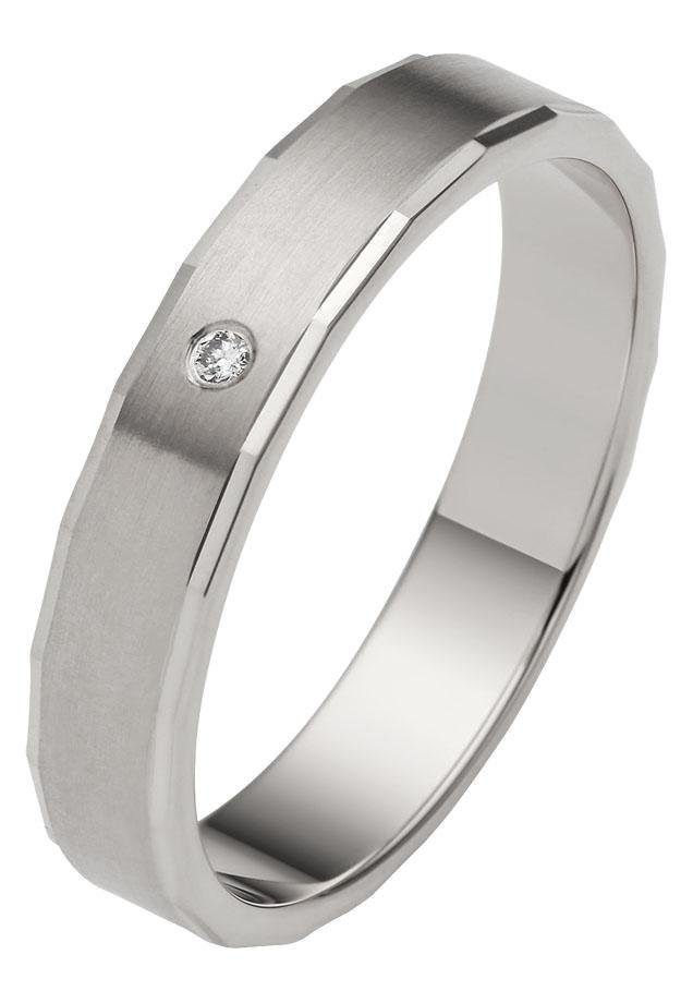 Firetti Trauring »Schmuck Geschenk Gold 375 Hochzeit Ehering "LIEBE"«, Made in Germany, wahlweise mit oder ohne Brillant