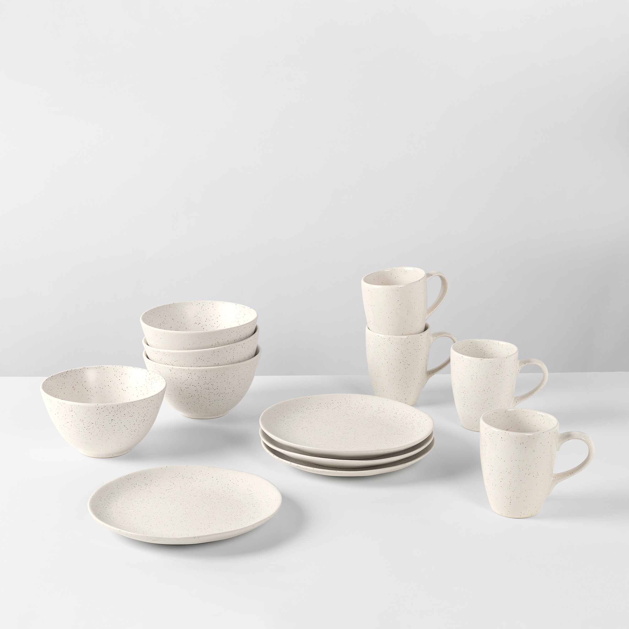 Broste Copenhagen Frühstücks-Geschirrset »Nordic Vanilla, inklusive Serviet günstig online kaufen