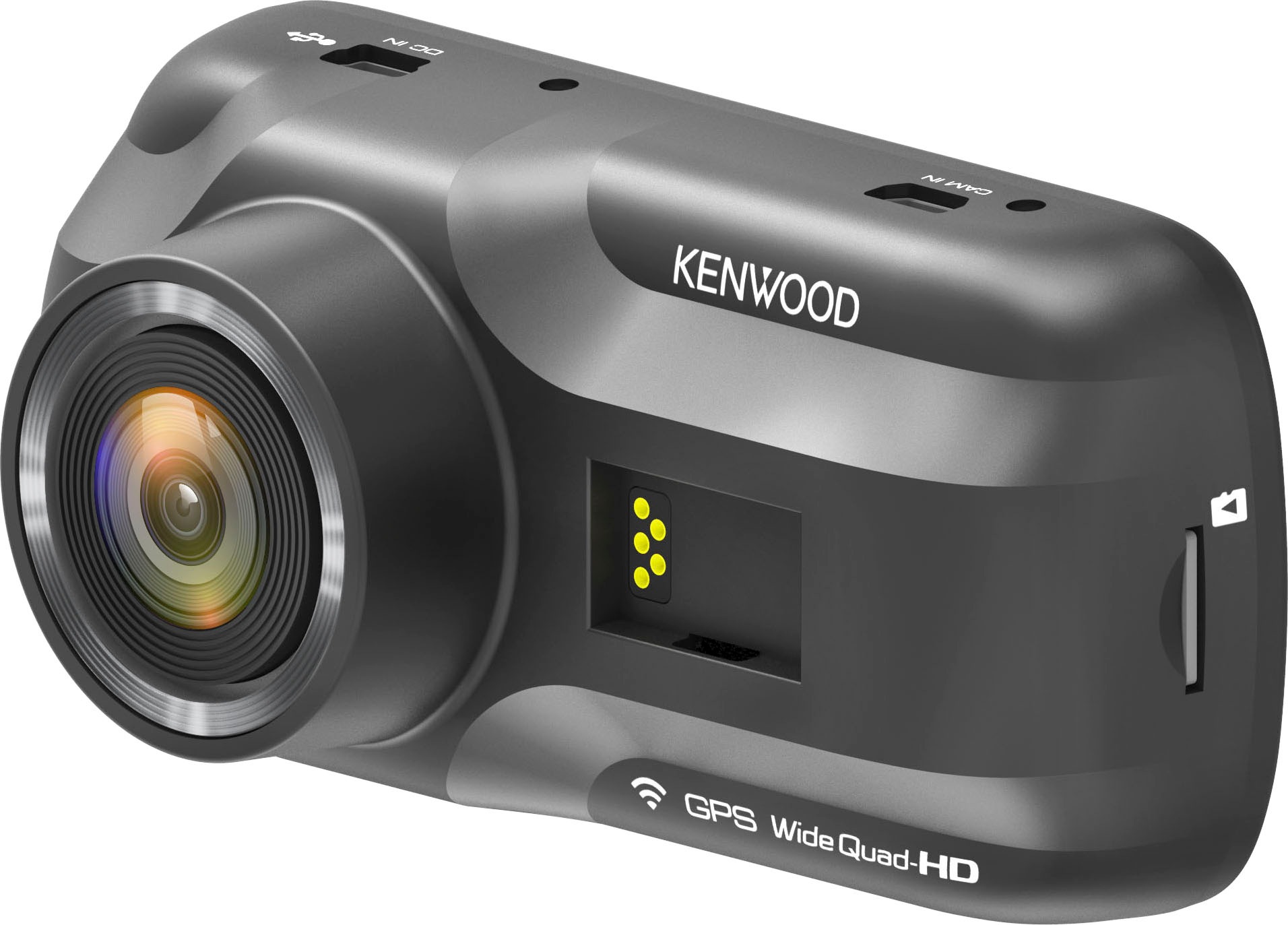 KENWOOD Dashcam »DRV-A501W« WQHD schwarz inkl. KFZ-Adapter / Scheibenhalterung