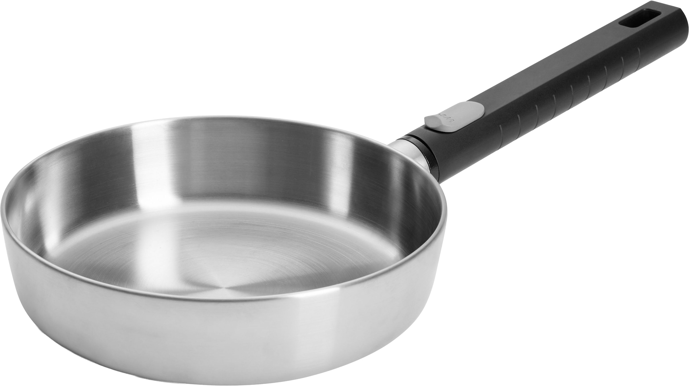 WOLL Bratpfanne »Logic Steel« Edelstahl 18/10 1 Stk. tlg. 5-Schicht-Aufbau günstig online kaufen