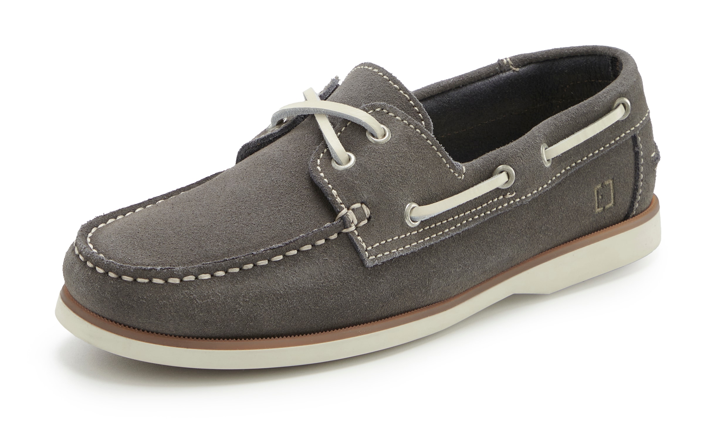 Elbsand Bootsschuh, Slipper, Halbschuh, aus Leder