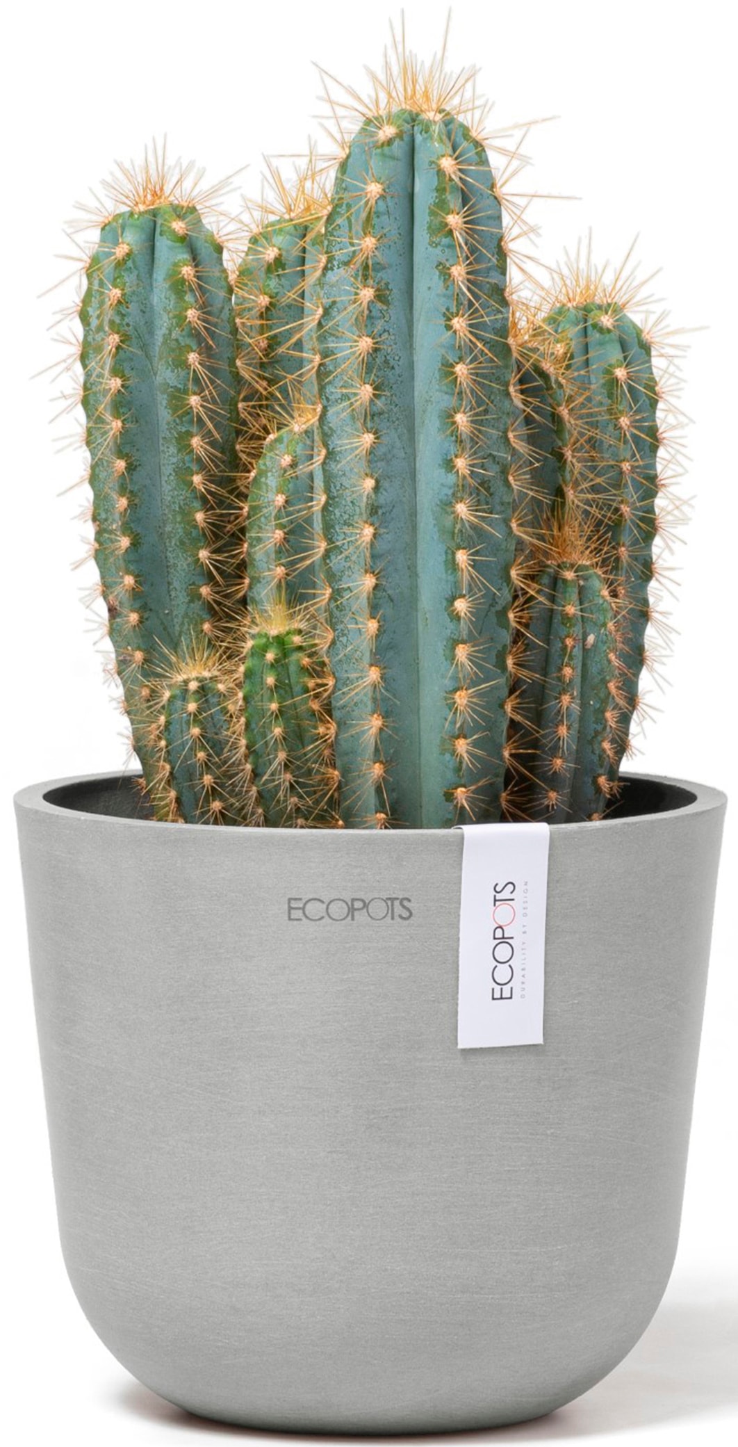 ECOPOTS Blumentopf »Oslo Mini 16 Weißgrau«, für den Innenbereich