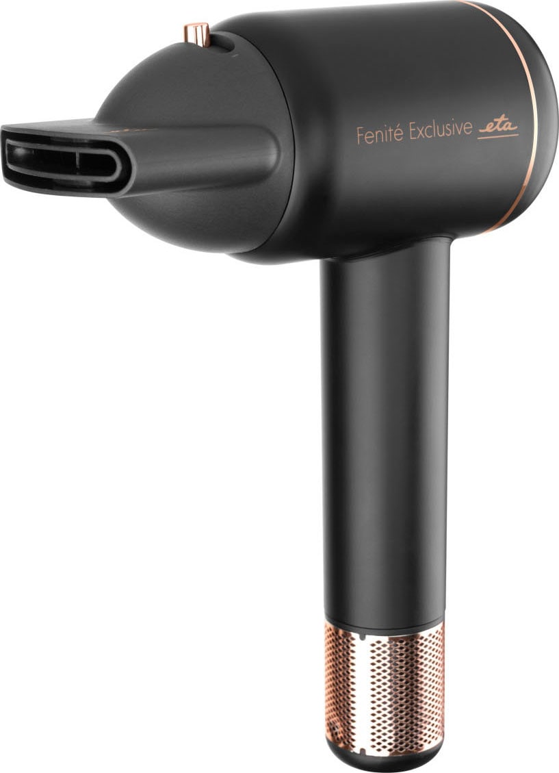 eta Ionic-Haartrockner »Fenite Black Edition ETA932090010«, 1600 W, 2 Aufsätze, Verfügt über ein magnetisches Befestigungssystem