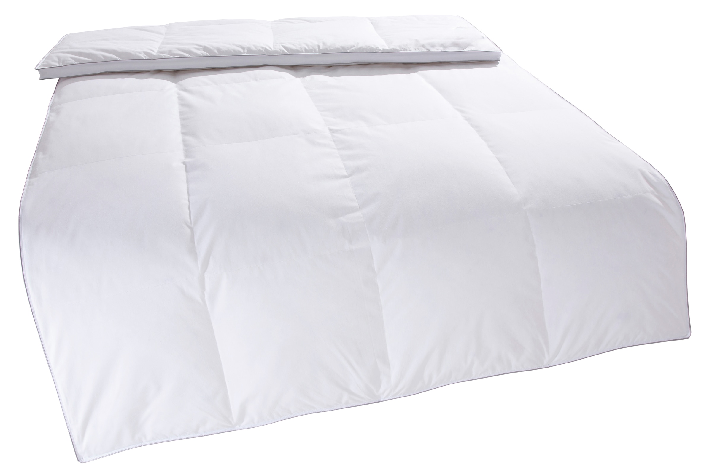 OTTO home Daunenbettdecke »Moulle, Bettdecke 135x200 cm und 155x220 cm« warm Füllung 90% Daunen & 10% Federn 1 Stk. tlg. Bettdecken, Sommer oder Winter, Decke, Made in Germany, atmungsaktiv