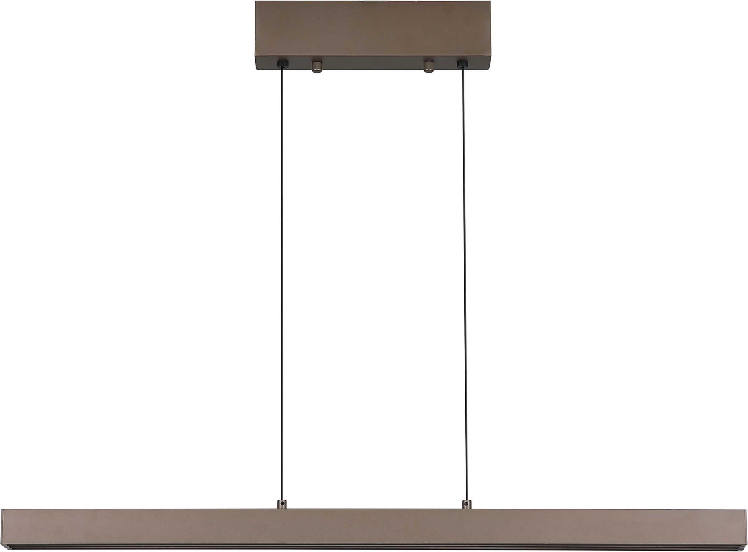 Searchlight LED Pendelleuchte »Linearer LED-Pendel, Latte« LED-Modul 1 Stk.