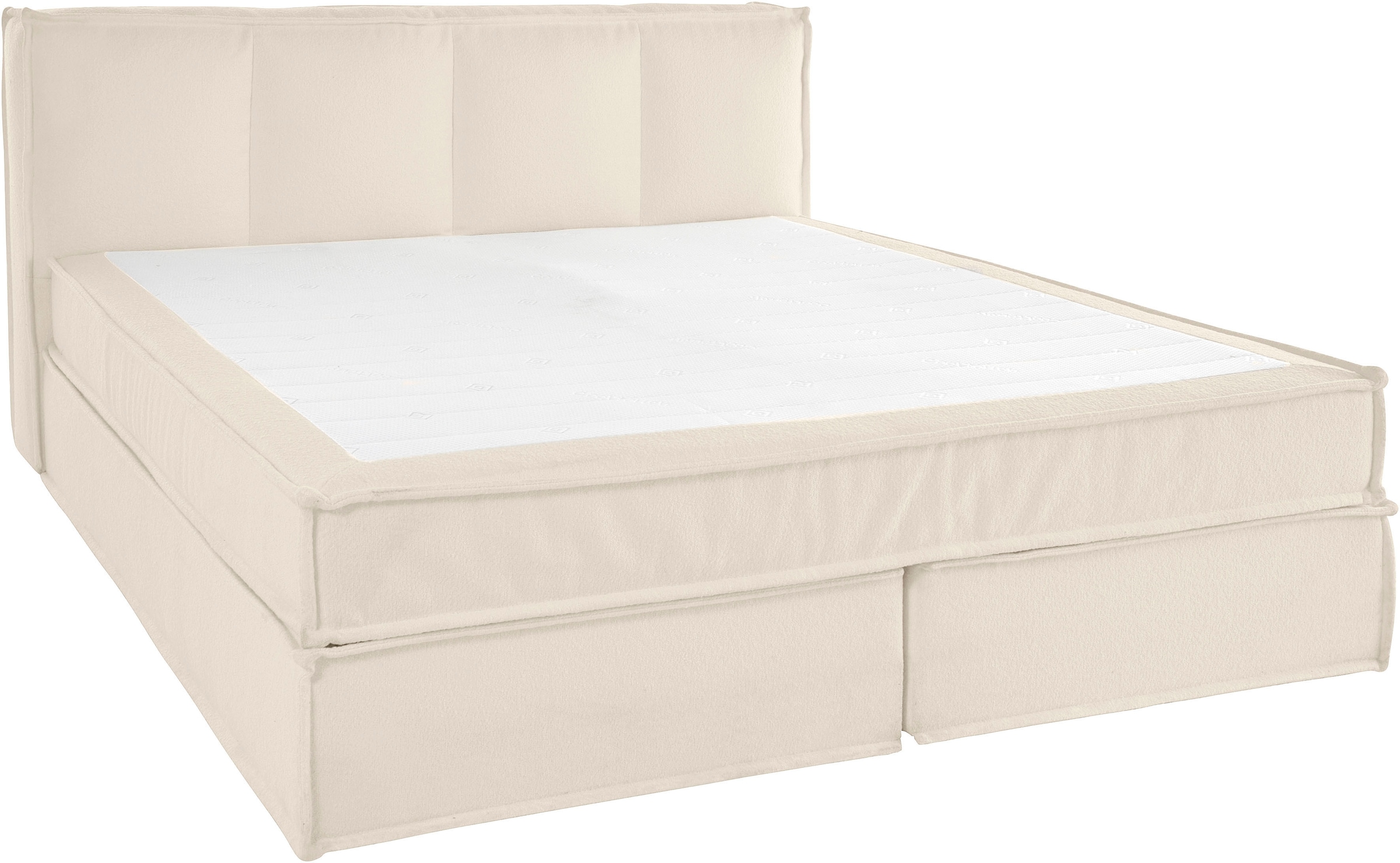 LeGer Home by Lena Gercke Boxspringbett »Addyson«, (Härtegrade H2, H3 und H4 wählbar), Boxspringbett inkl. Topper, 2 Matratzen