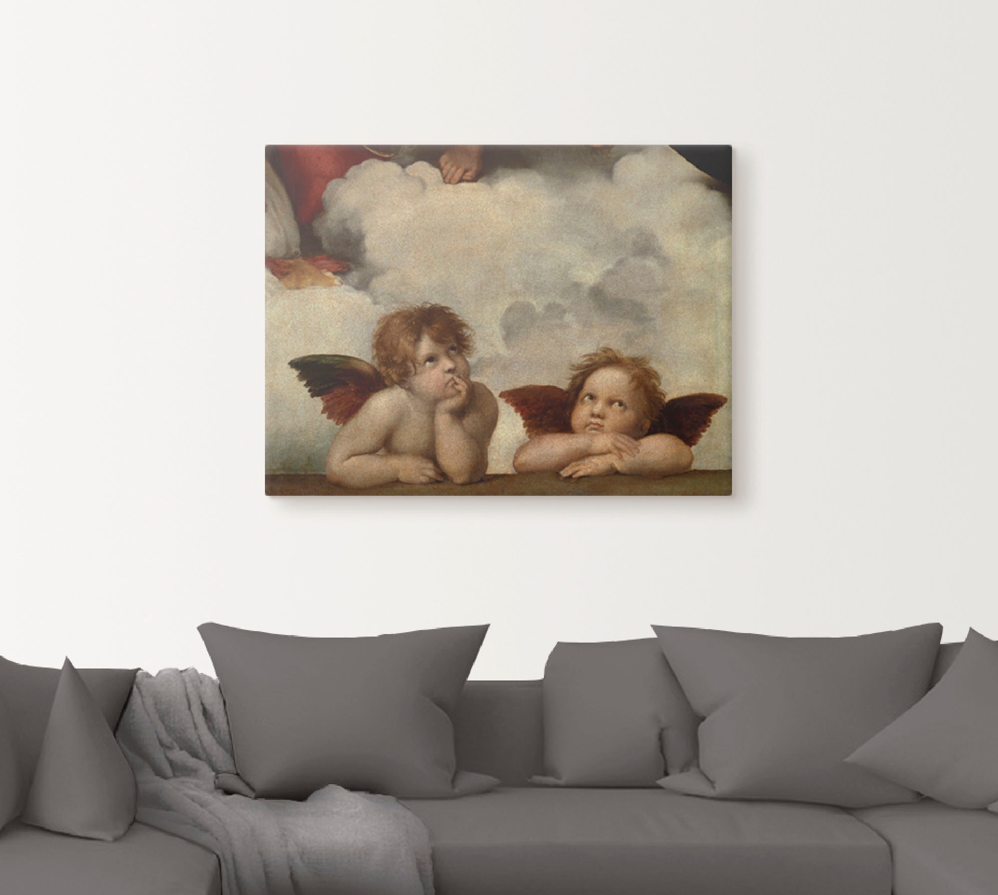 Artland Wandbild »Detail aus Die Sixtinische Madonna.« Religion 1 Stk. tlg. günstig online kaufen