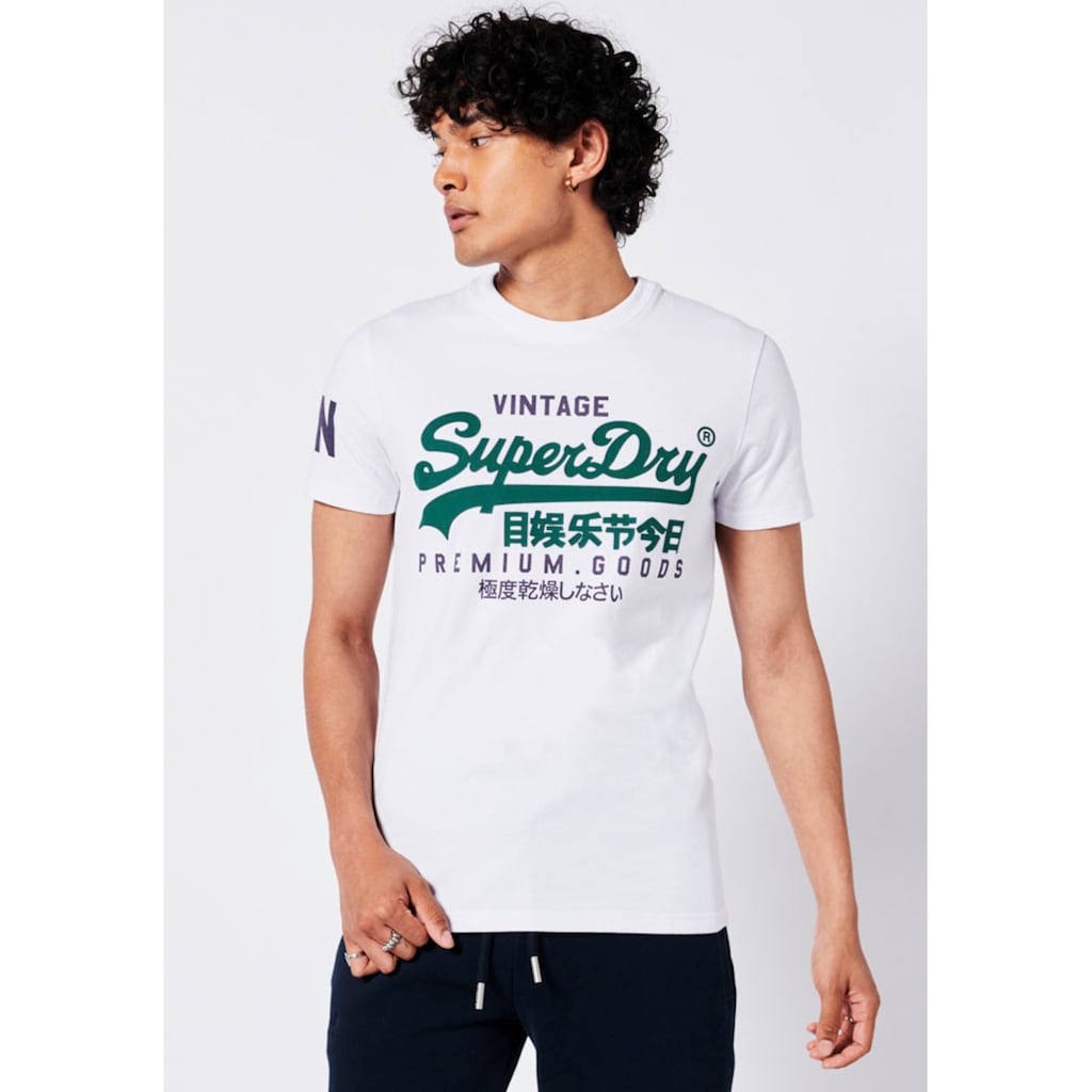 Superdry Rundhalsshirt »VL NS TEE«