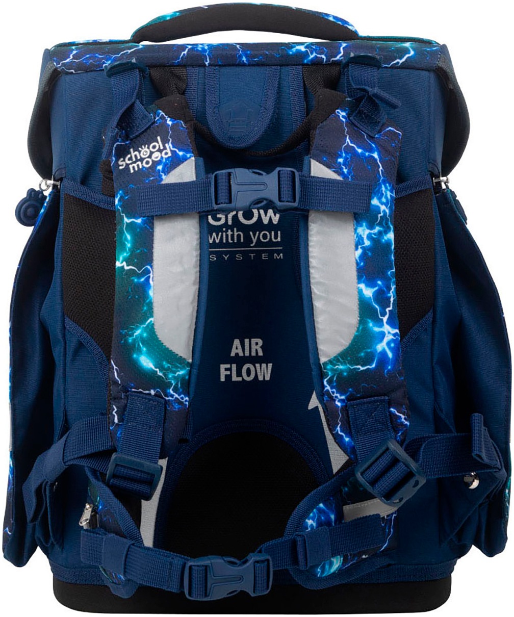 SCHOOL-MOOD® Schulranzen »Champion Maxx Pro«, retroreflektierende Flächen, mit LED-Patchy