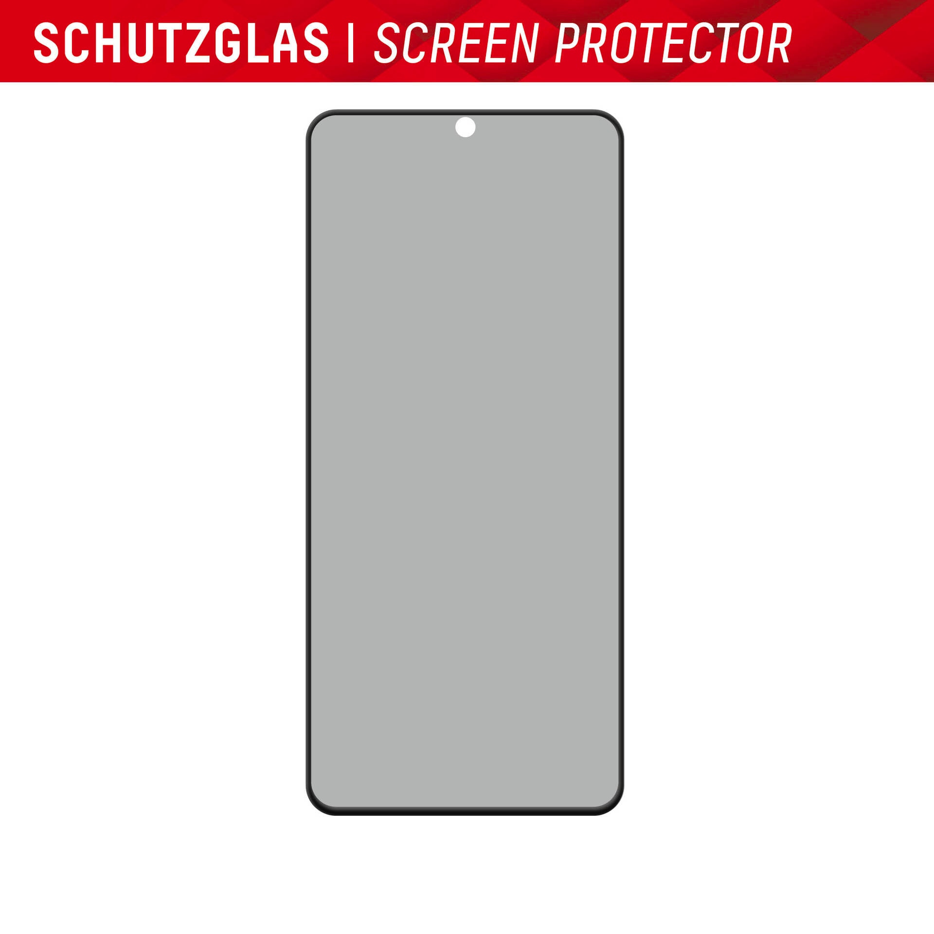 Displex Displayschutzglas »Privacy Glass 3D - Samsung Galaxy S23 Ultra«, Blickschutz Displayschutzfolie Displayschutz kratzer-resistent 10H