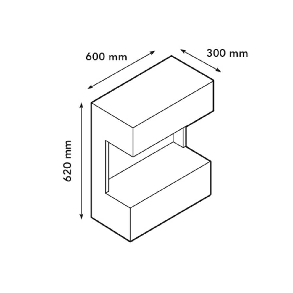 XARALYN Echtfeuer-Dekokamin »Nova« mit Bioethanol Brenner