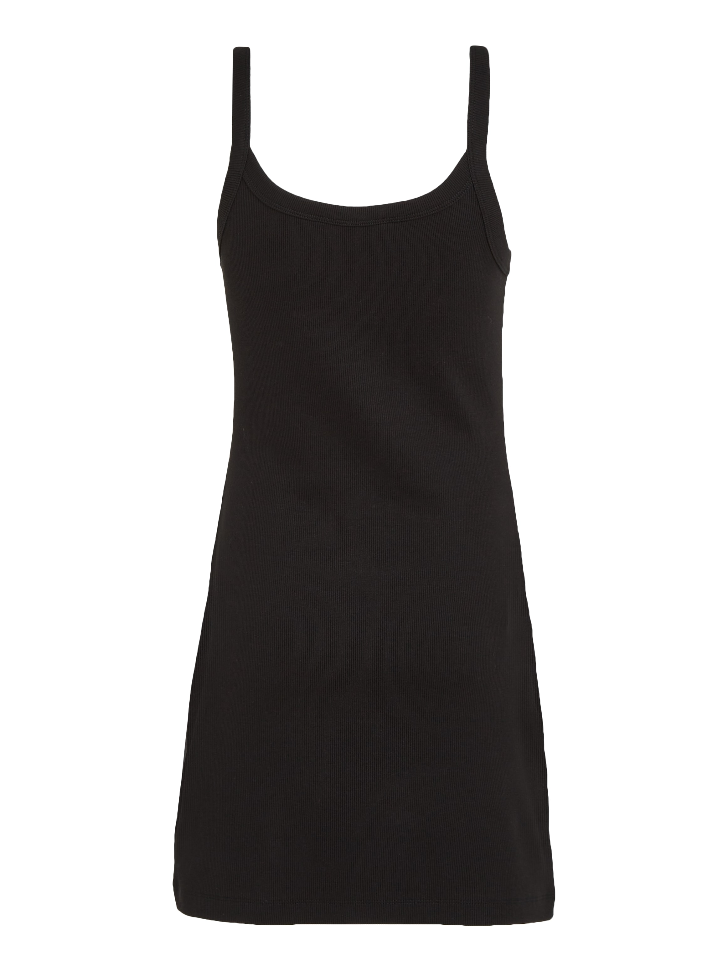 Calvin Klein Jeans Spaghettikleid »WOVEN LABEL RIB TANK DRESS«, mit Logopatch