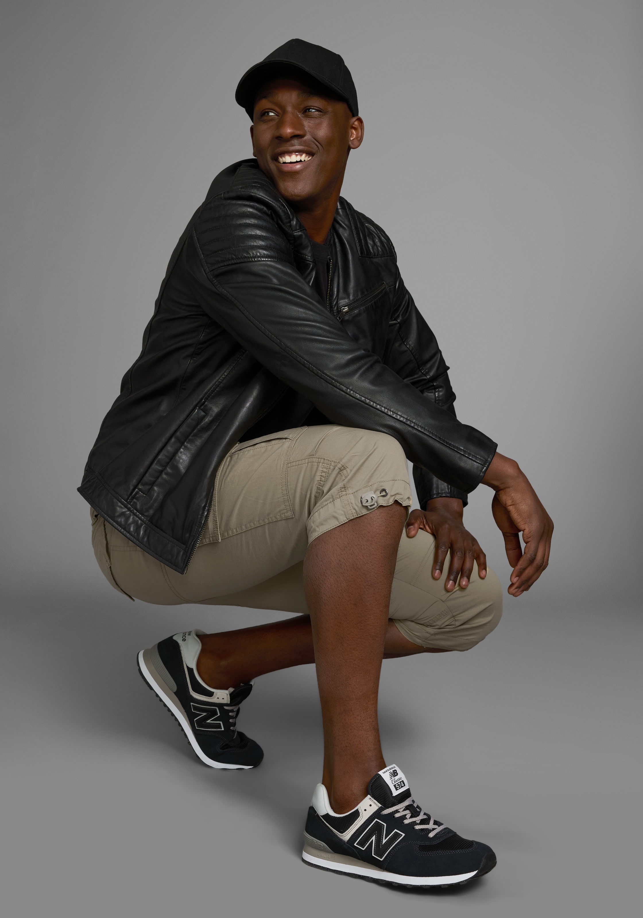 Man's World Cargobermudas  in 3/4-Länge