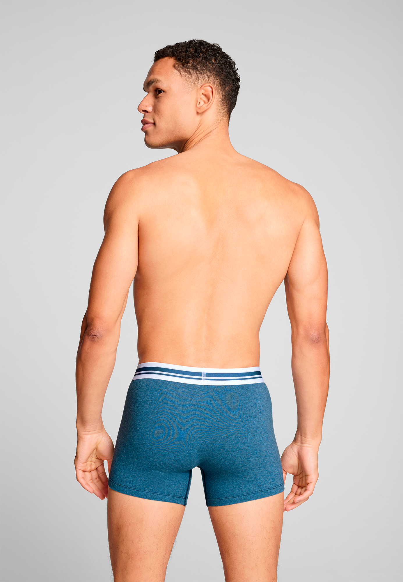 PUMA Boxershorts »PUMA MEN EVERYDAY PLACED LOGO BOXERS« 2er Pack,  mit Logo Webbund