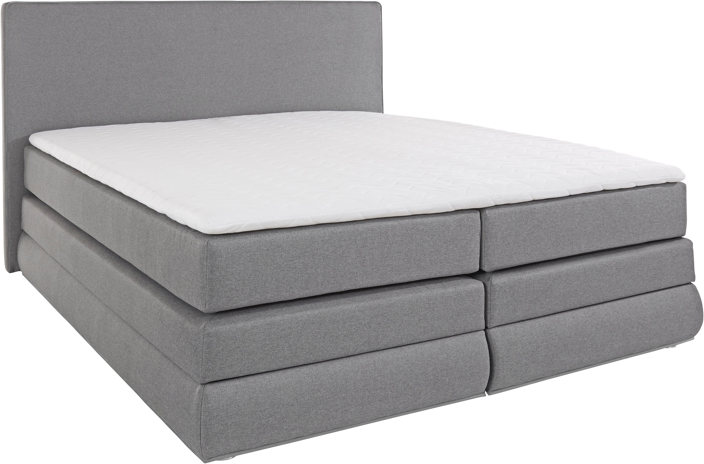 COLLECTION AB Boxspringbett »Ninoni«, inkl. Bettkasten, Topper und wahlweise mit LED-Beleuchtung, Liegefläche 180 x 200 cm