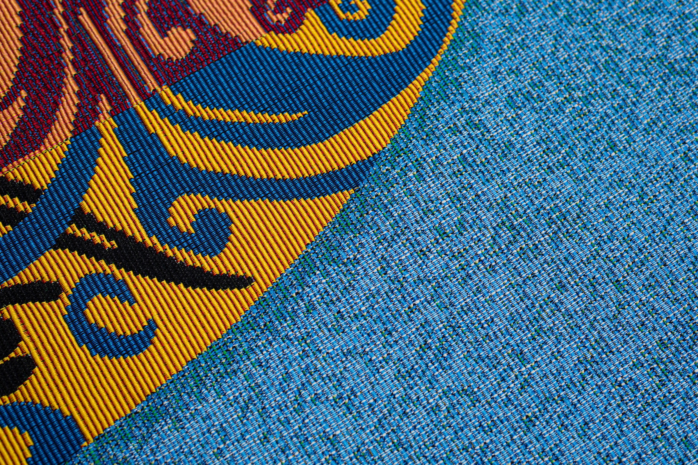 Sansibar Teppich »Rantum Beach SA-018«, rechteckig, 5 mm Höhe, Flachgewebe, modernes Design, Surfboards, In- und Outdoor geeignet