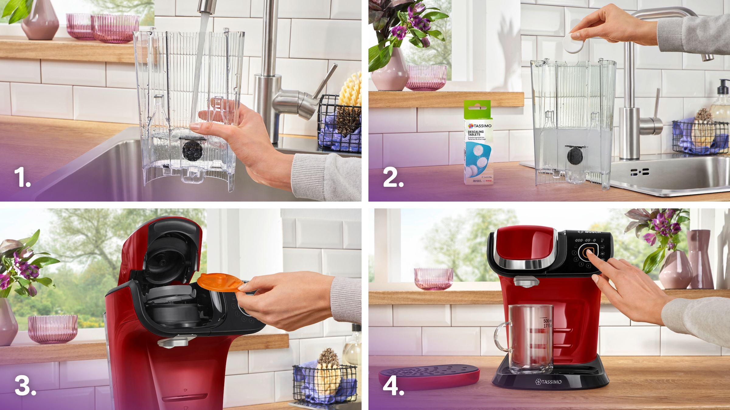 TASSIMO Kapselmaschine »My Way 2 TAS6502,« mit Wasserfilter BRITA MAXTRA, Personalisierung, über 70 Getränke