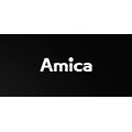 Amica Kühl-/Gefrierkombination, VitControl Plus Line, KGCN 387 110 SW, 170 cm hoch, 54 cm breit