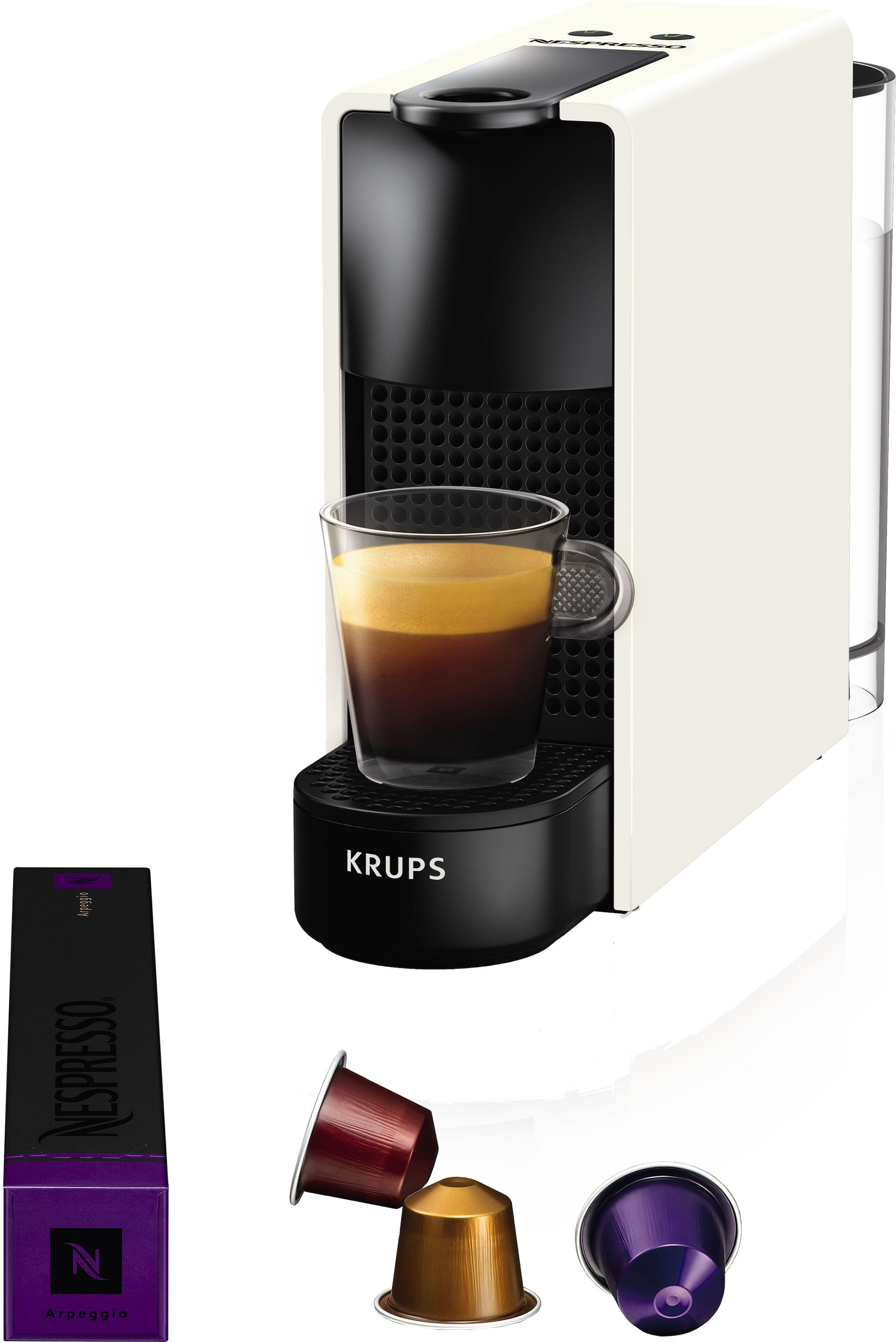 Nespresso Kapselmaschine »XN1101 Essenza Mini von Krups«, Wassertank: 0,6 L, inkl. Willkommenspaket mit 7 Kapseln