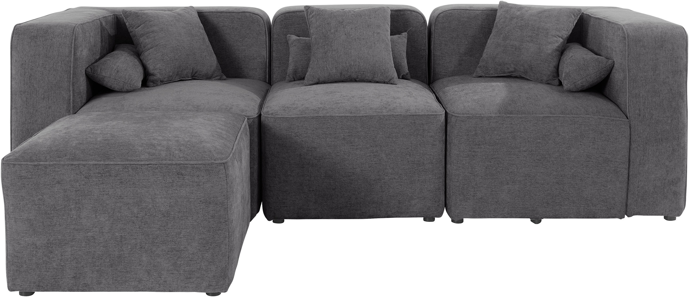 Home affaire 3-Sitzer »Sundstrup L-Form« Modulserie, individuelle Zusammens günstig online kaufen