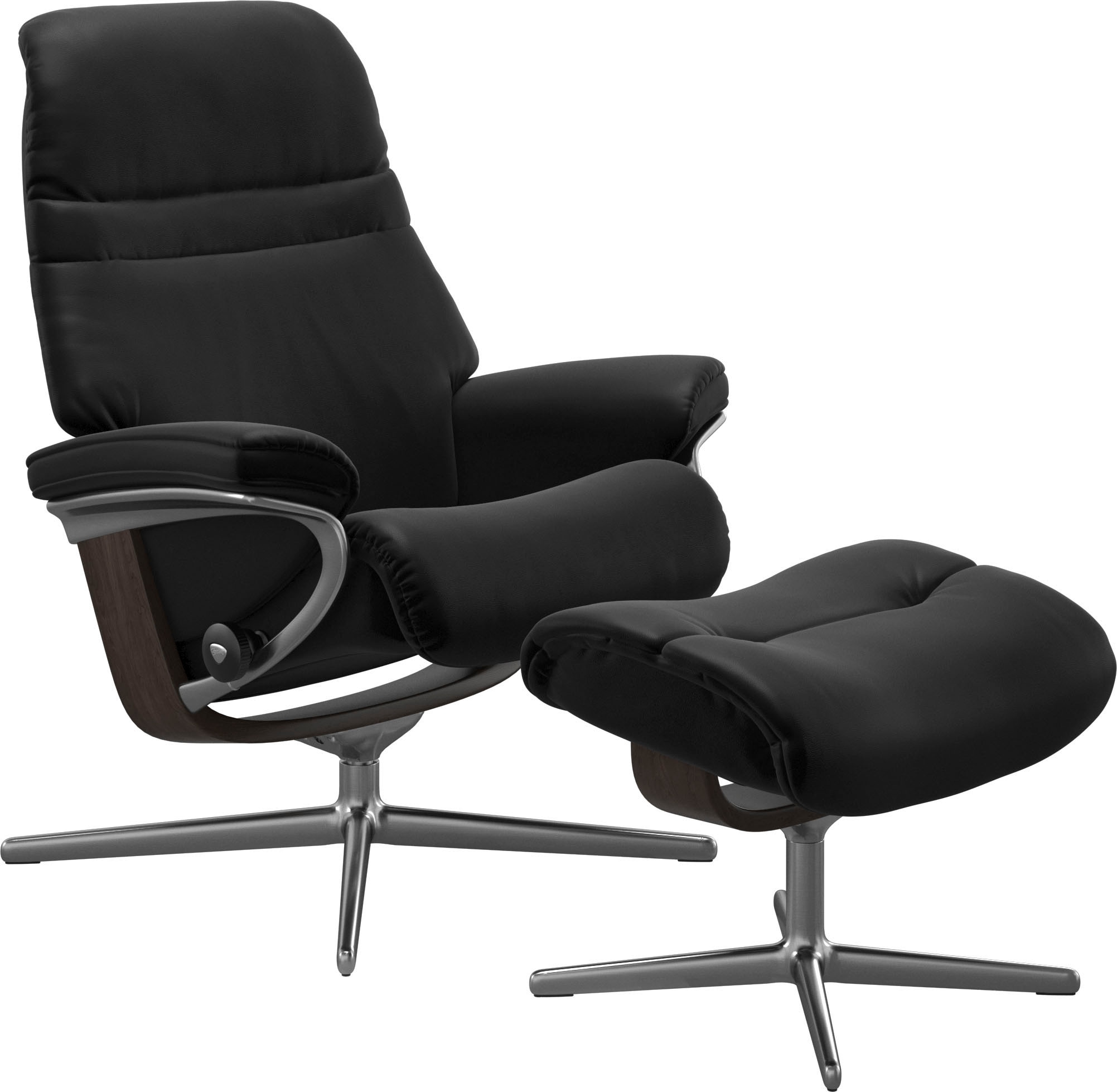 Stressless® Relaxsessel »Sunrise«, mit Cross Base, Größe S, M & L, Holzakze günstig online kaufen